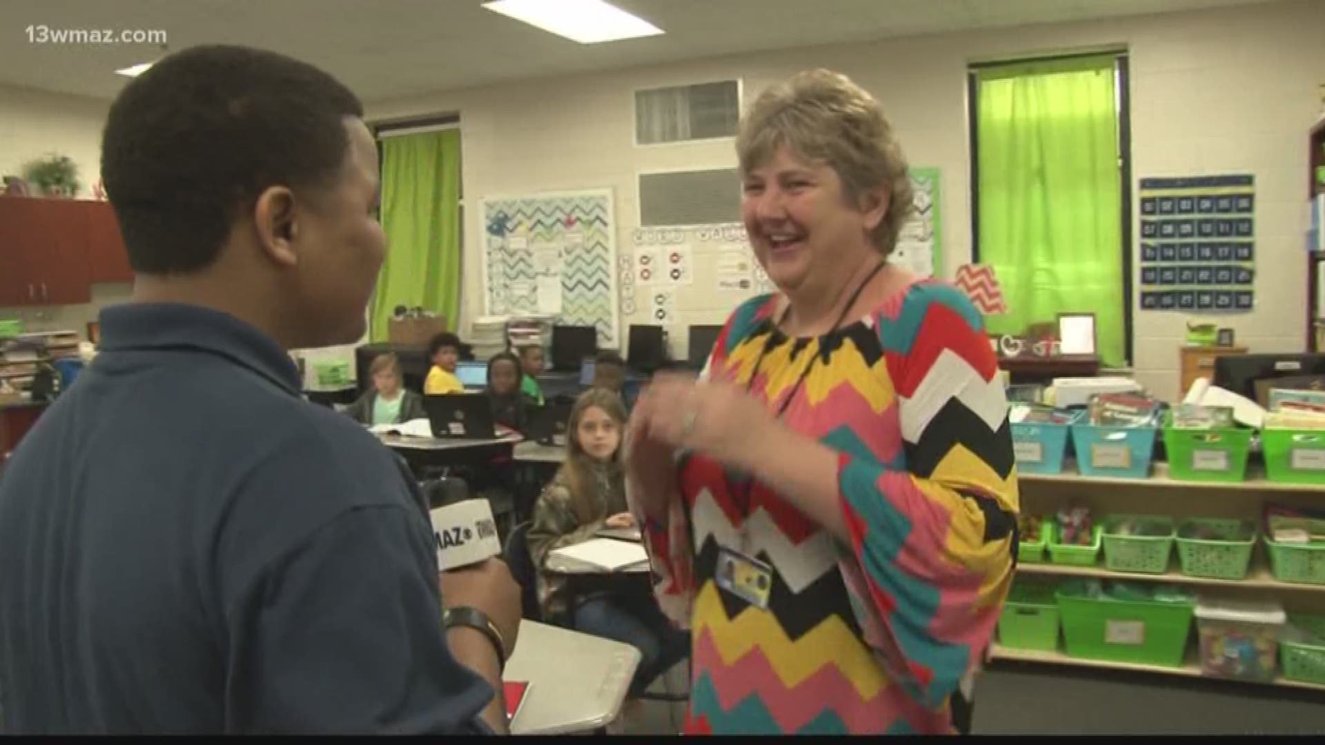 This week's My Teacher is Tops winner is Mrs. Connie Thornton from Wilkinson County Primary School. She teaches science and math to her 3rd grade students.