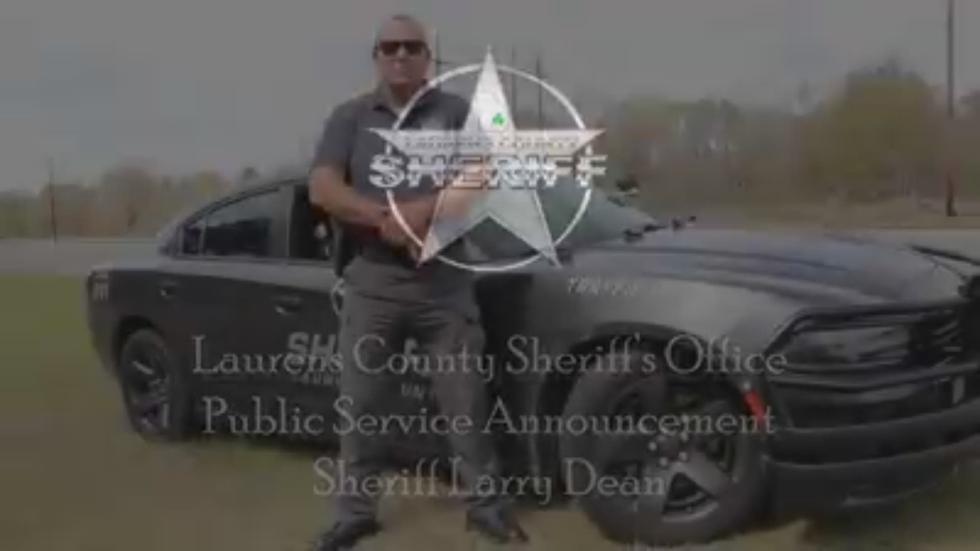 The Laurens County Sheriff's Office posted a humorous, but very serious public service announcement to its Facebook page urging drivers in the area to slow down on Thursday.