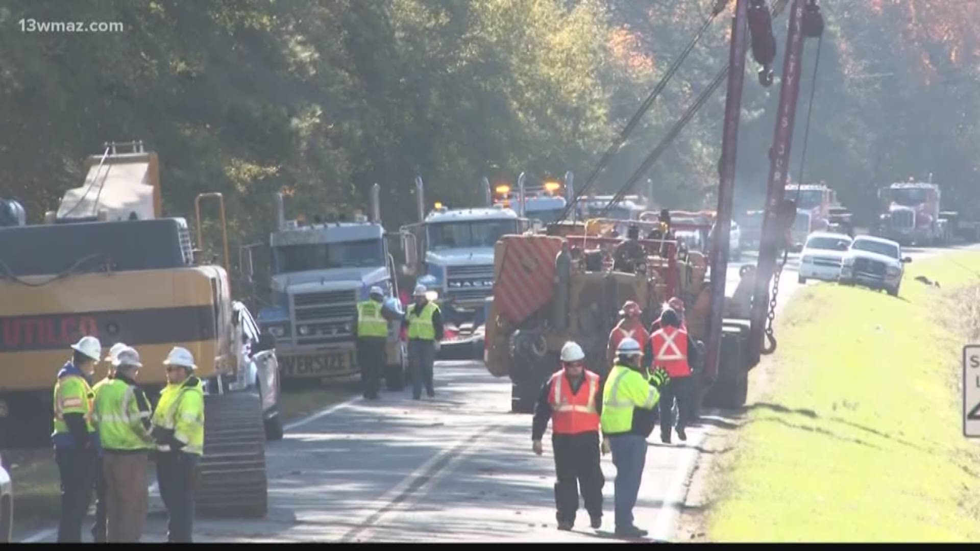 CSX train derails in Macon County