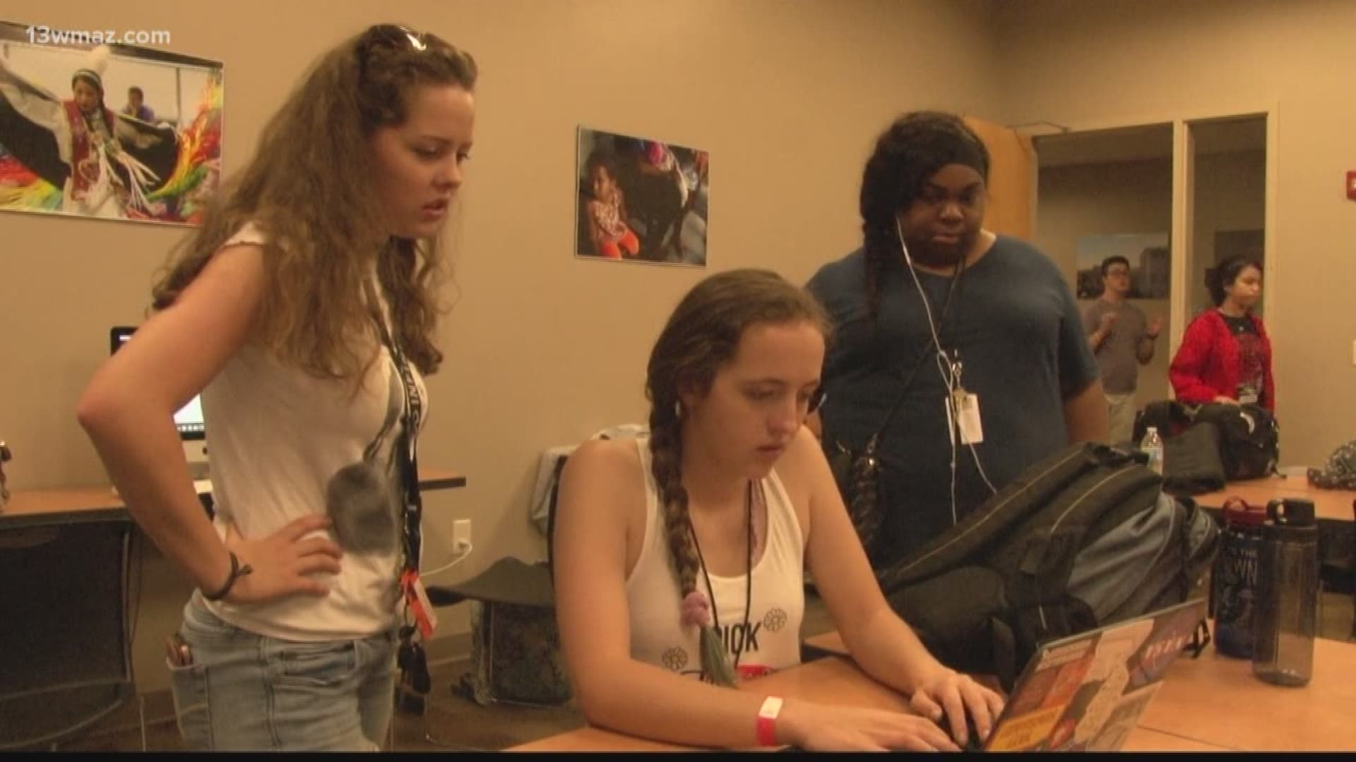 More than 30 high school students from across the nation are taking part in the 2019 Digital Media Summer Camp with Mercer's Center of Collaborative Journalism this week.