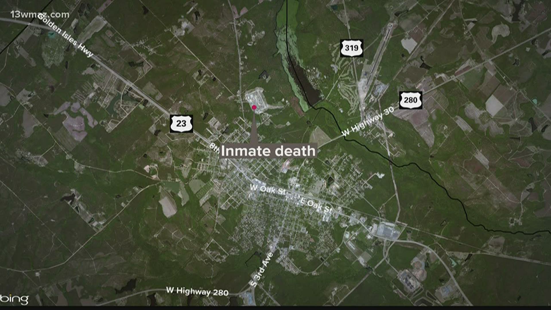 Inmate death is under investigation.