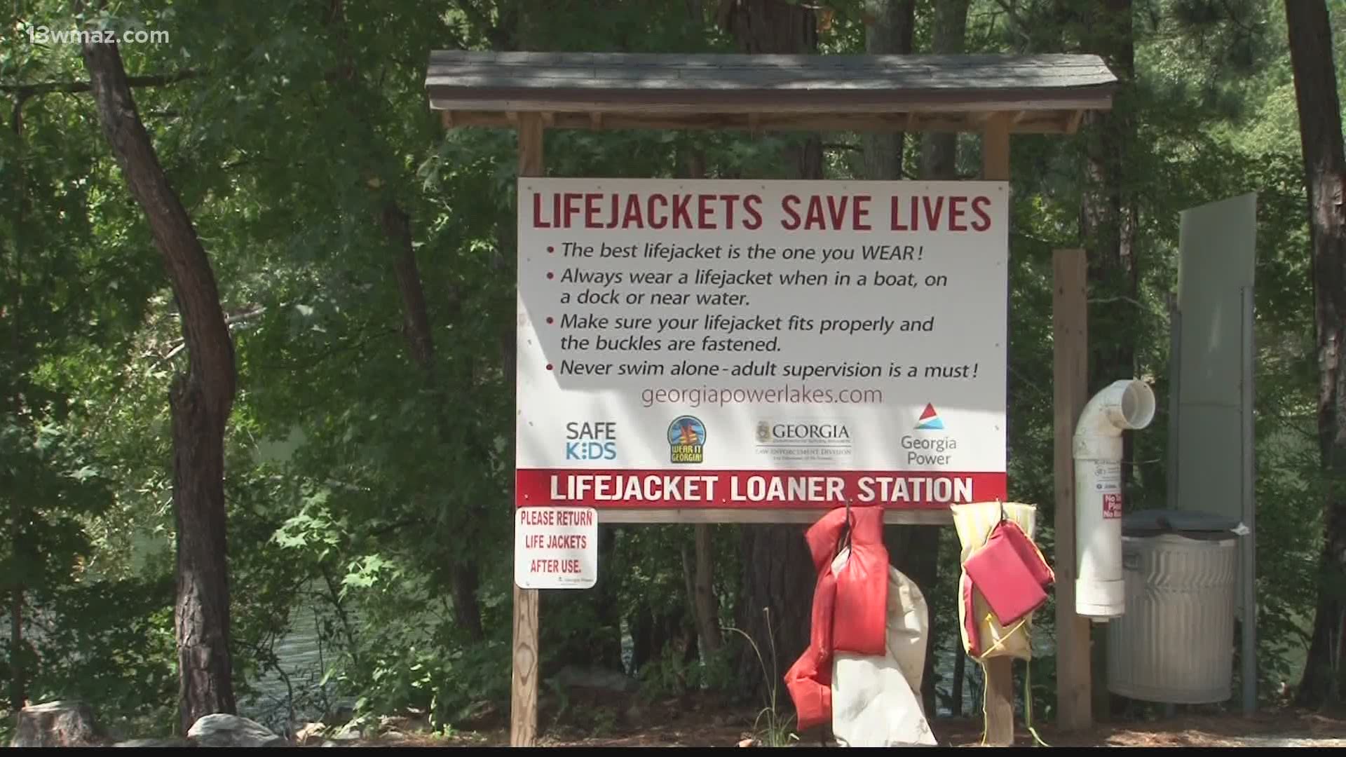 After 2 drownings at Bibb County's Lake Tobesofkee, life jackets are key to saving lives and it's now easy to suit up before you get on the water.