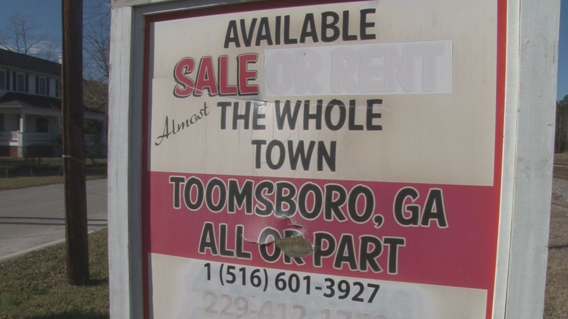 'Almost' the whole town of Toomsboro is up for sale