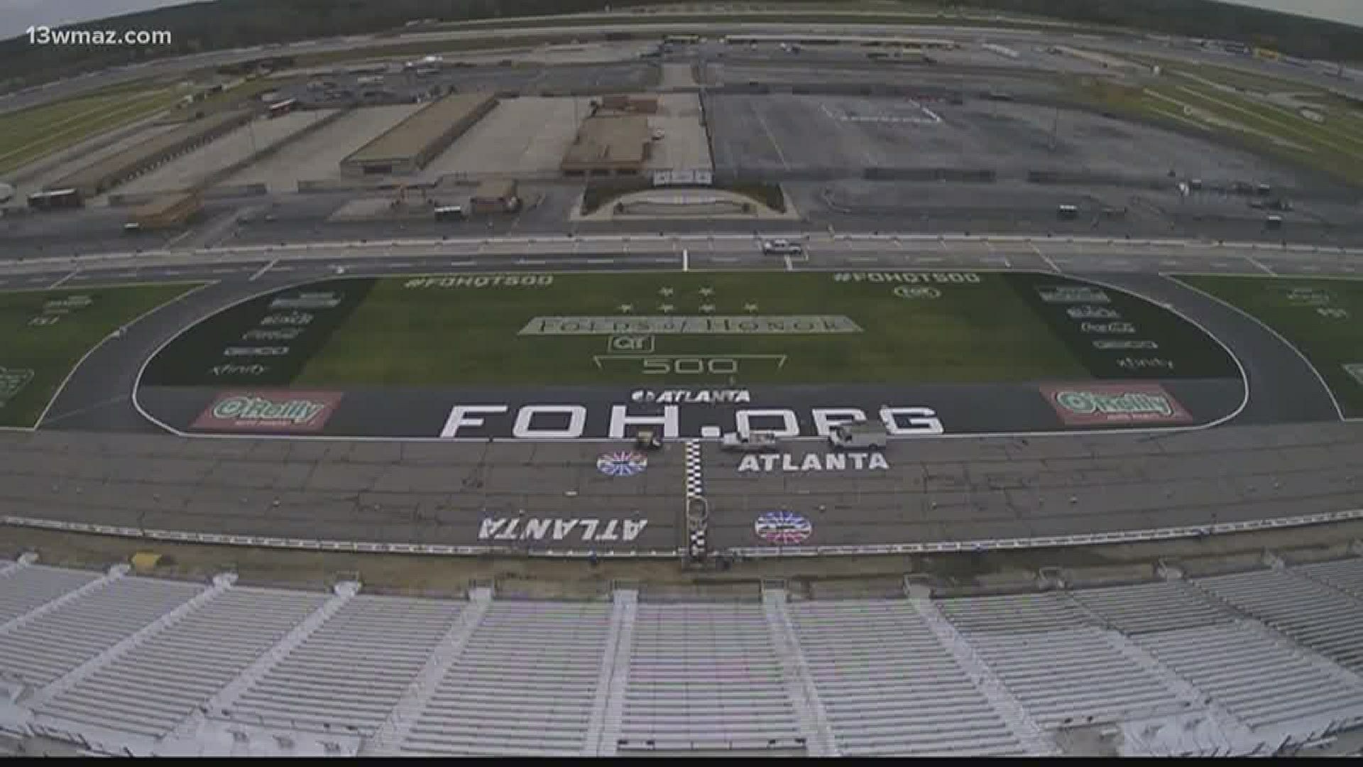 Atlanta Motor Speedway allowing fans to drive their cars on the track 13wmaz