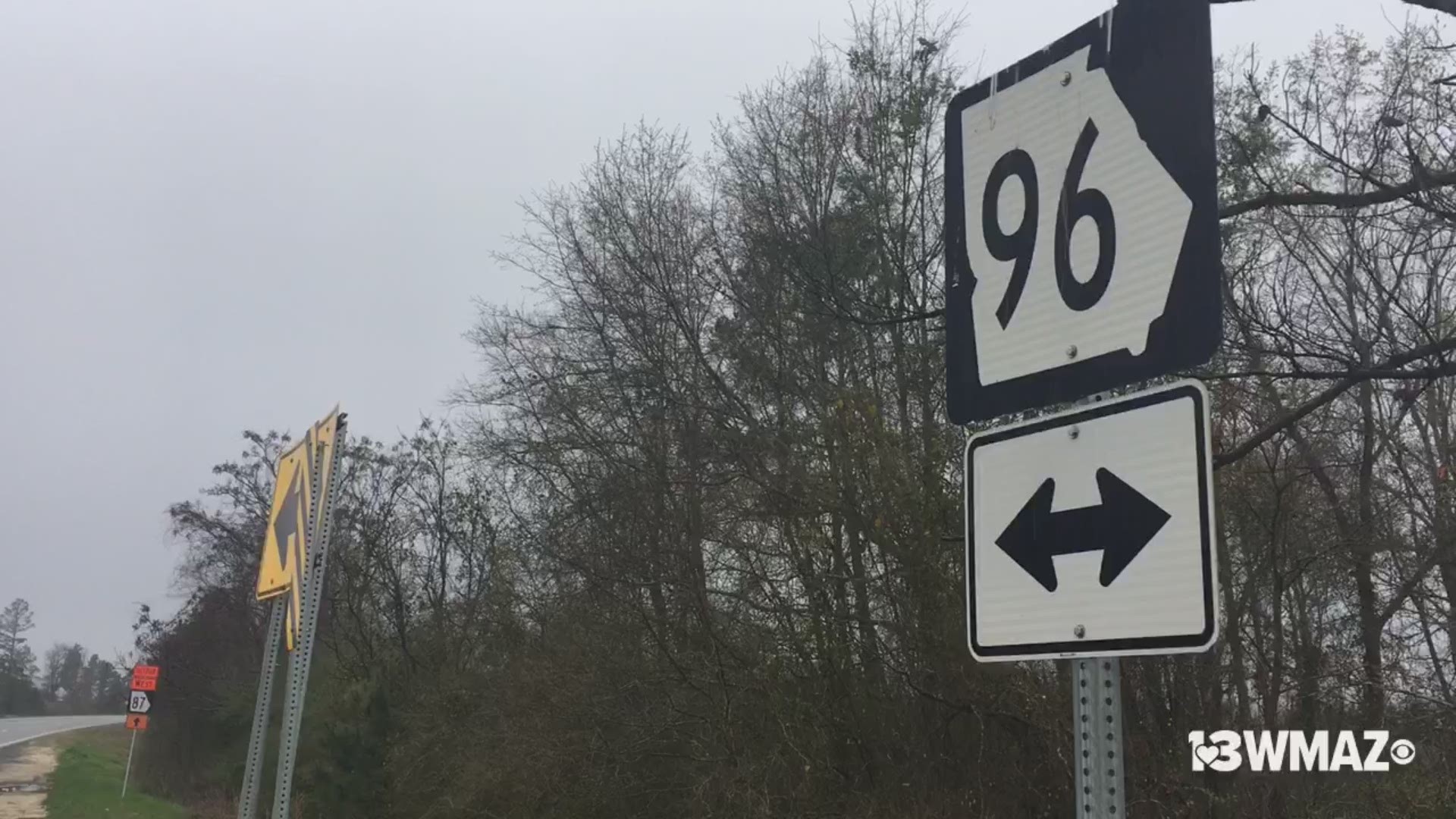The Georgia Department of Transportation says it happened Monday morning near Patricia Drive.