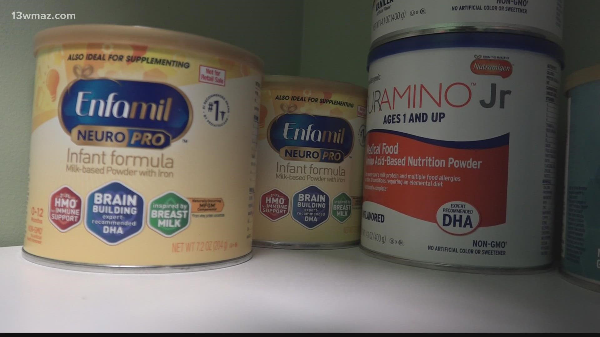 A nationwide baby formula shortage has moms struggling to figure out how to feed their little ones.