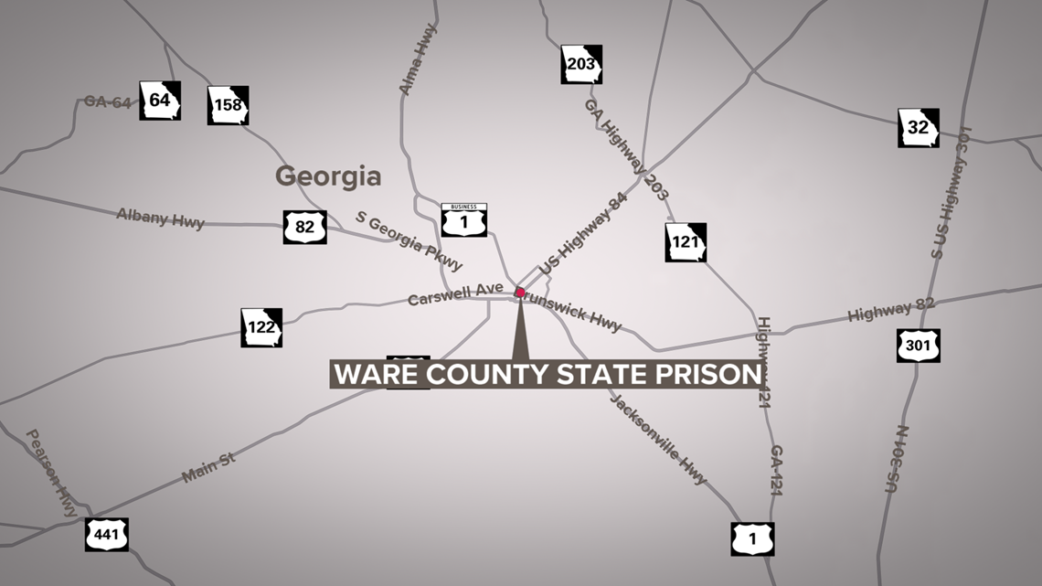 Update 2 Staff Members 3 Inmates Injured After Riot At Ware State Prison 13wmaz Com