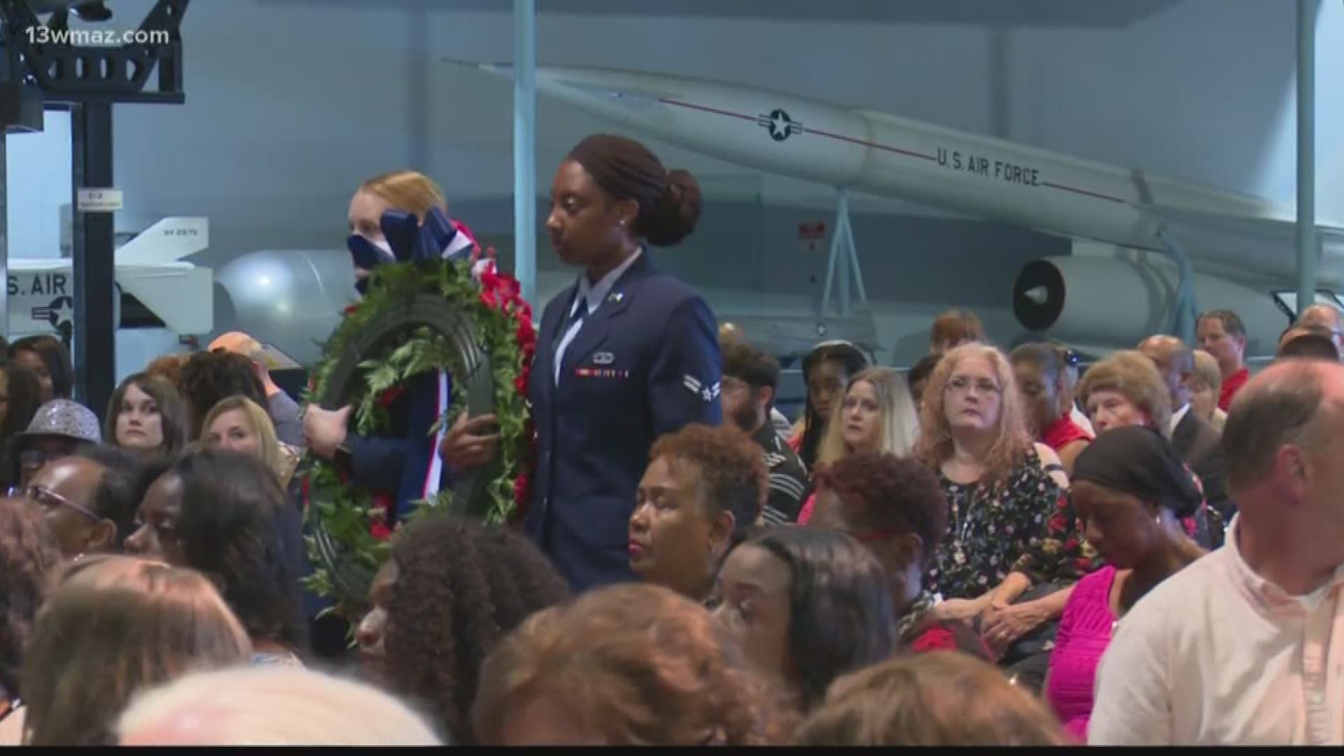 The 43rd annual Airmen's Memorial Service is a tribute to about 40 former Air Force members who sacrificed it all.
