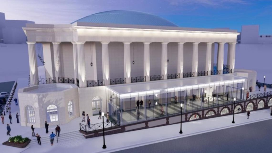 Macon City Auditorium renovation plans revealed
