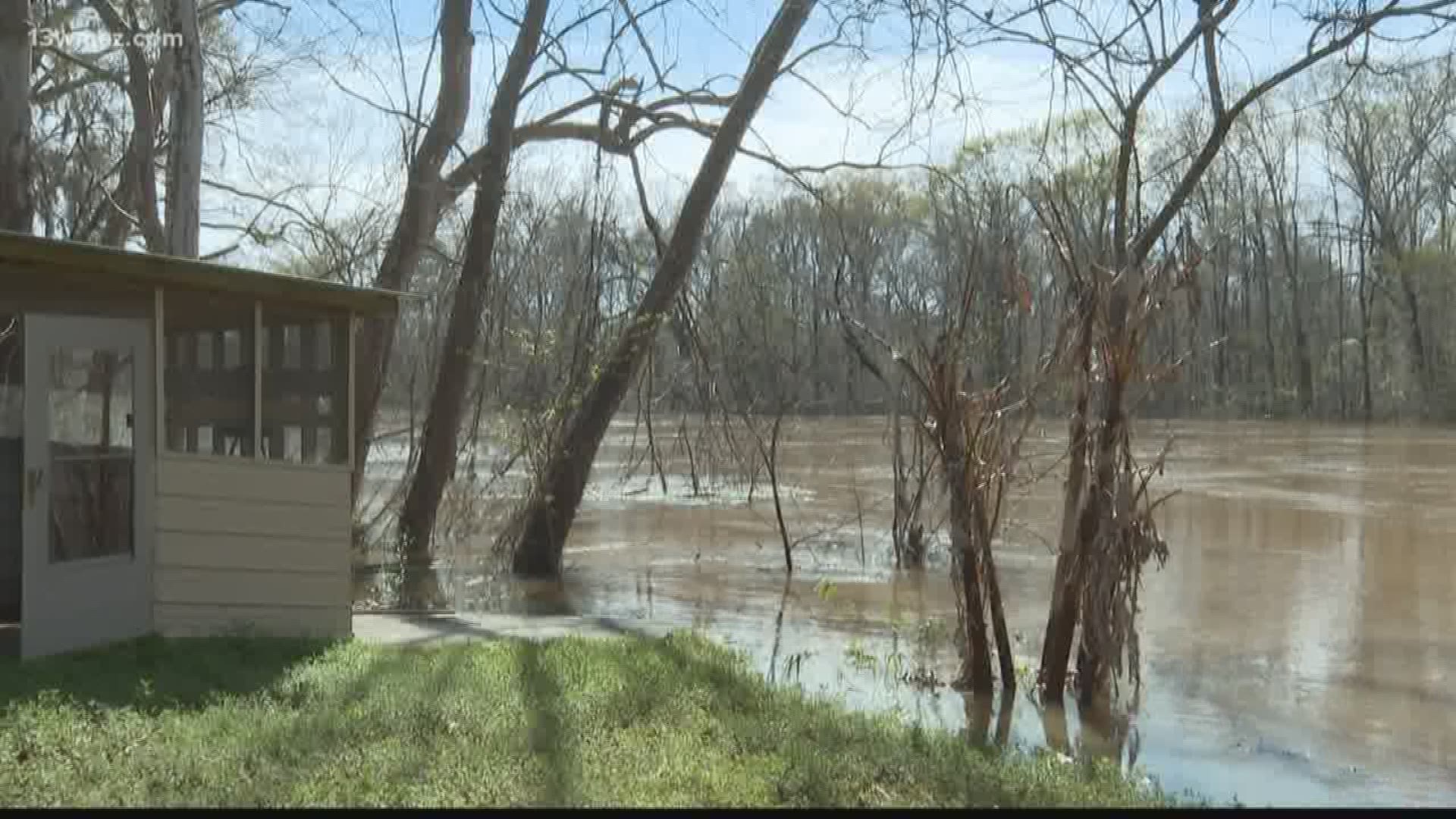 The Oconee River in Dublin is expected to crest at 26 feet, placing it in moderate flood stage. Neighborhoods in East Dublin are being impacted.