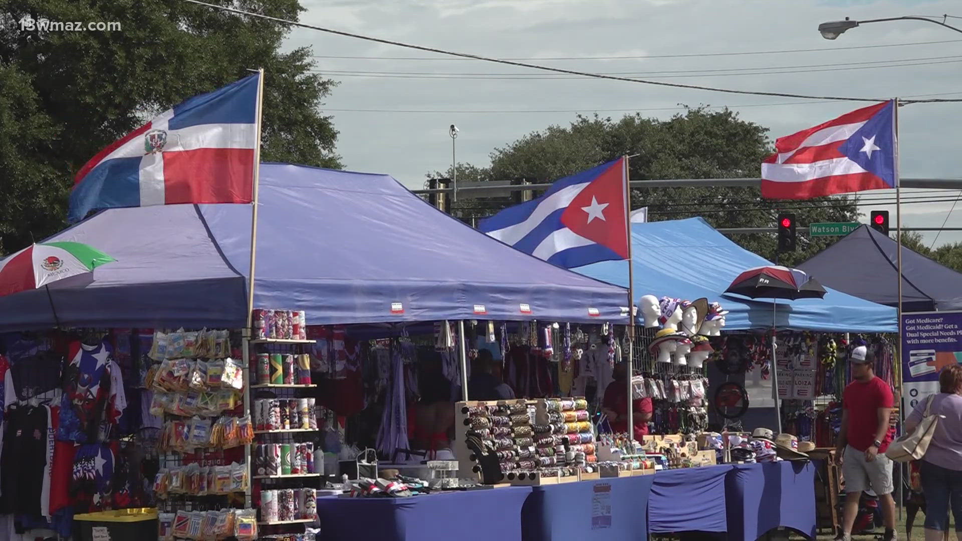 The event, hosted at Perkins Field, brought around 24 different countries to celebrate their cultures