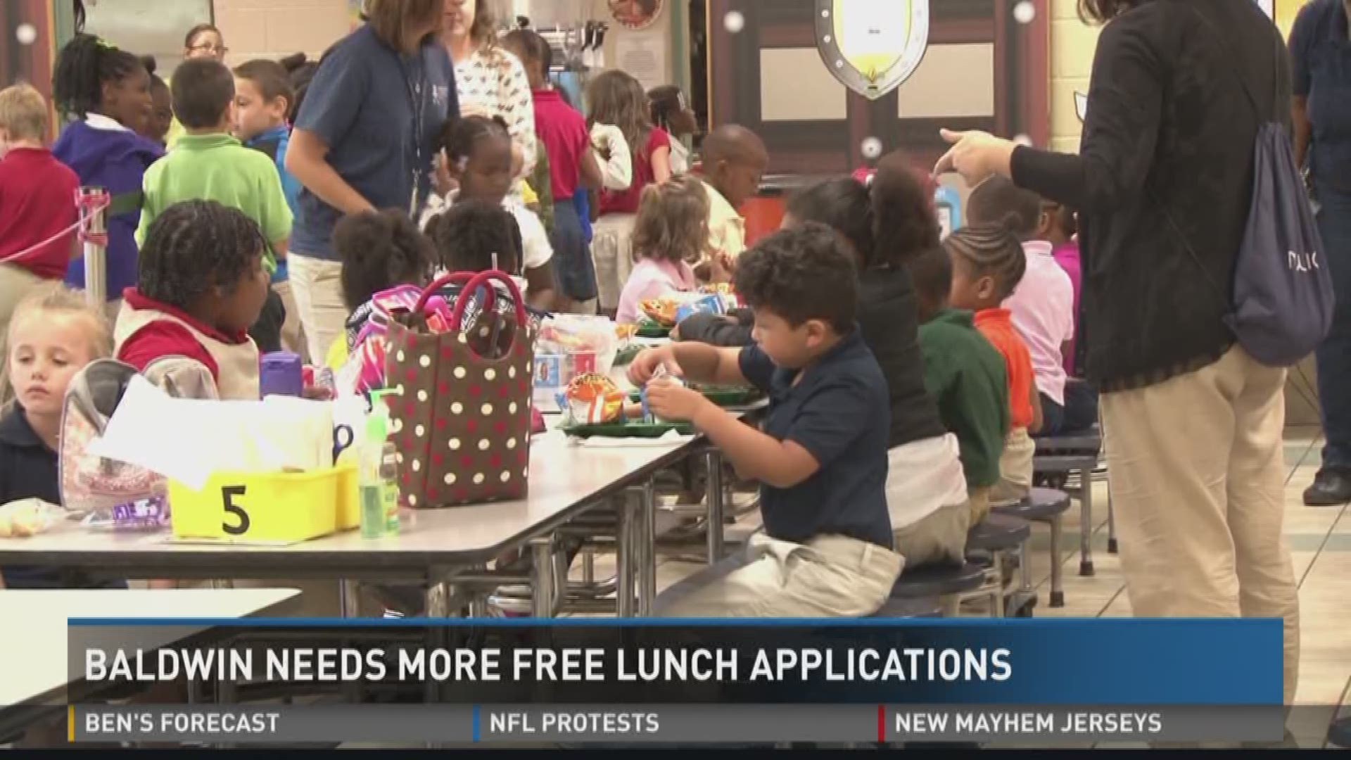 Baldwin needs more free lunch applications