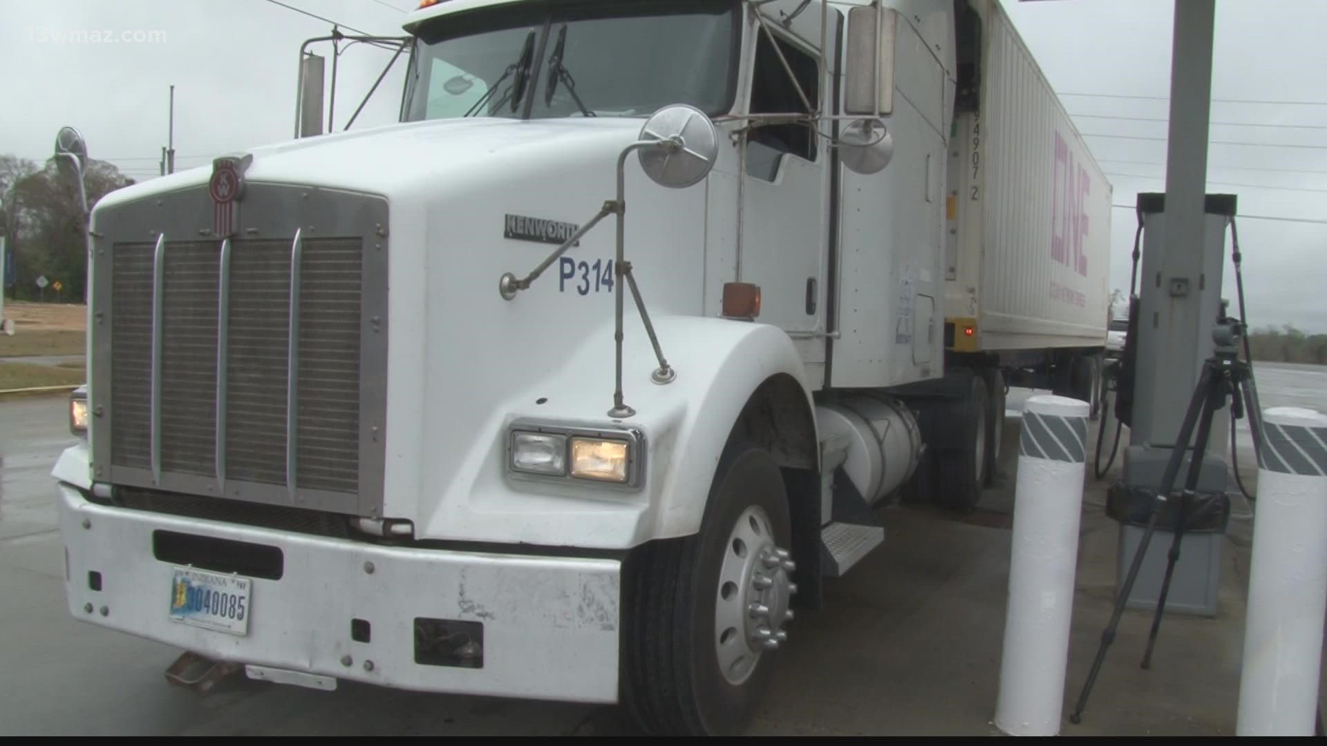 Many truck drivers in Central Georgia are taking a beating due to the rising fuel costs