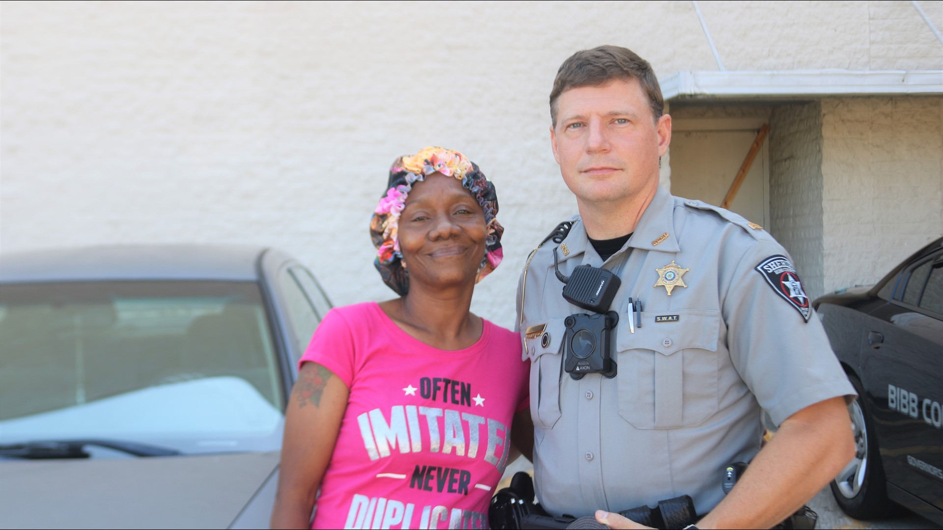 Sergeant Jeffrey Johnson decided to fix a friend's car on his own time