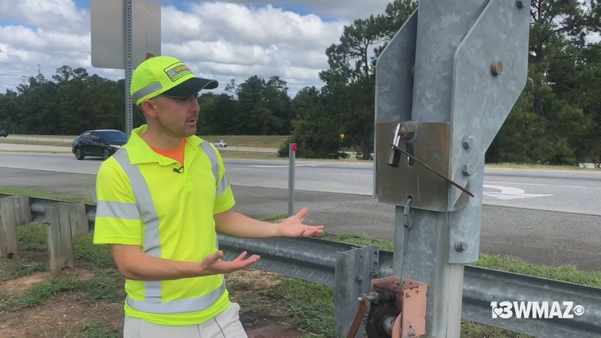 GDOT rep on I-16 contraflow