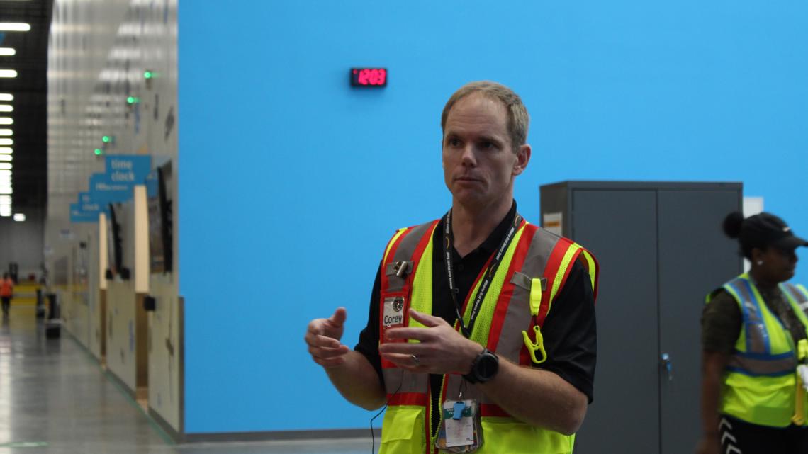 Amazon distribution center in Macon holds grand opening