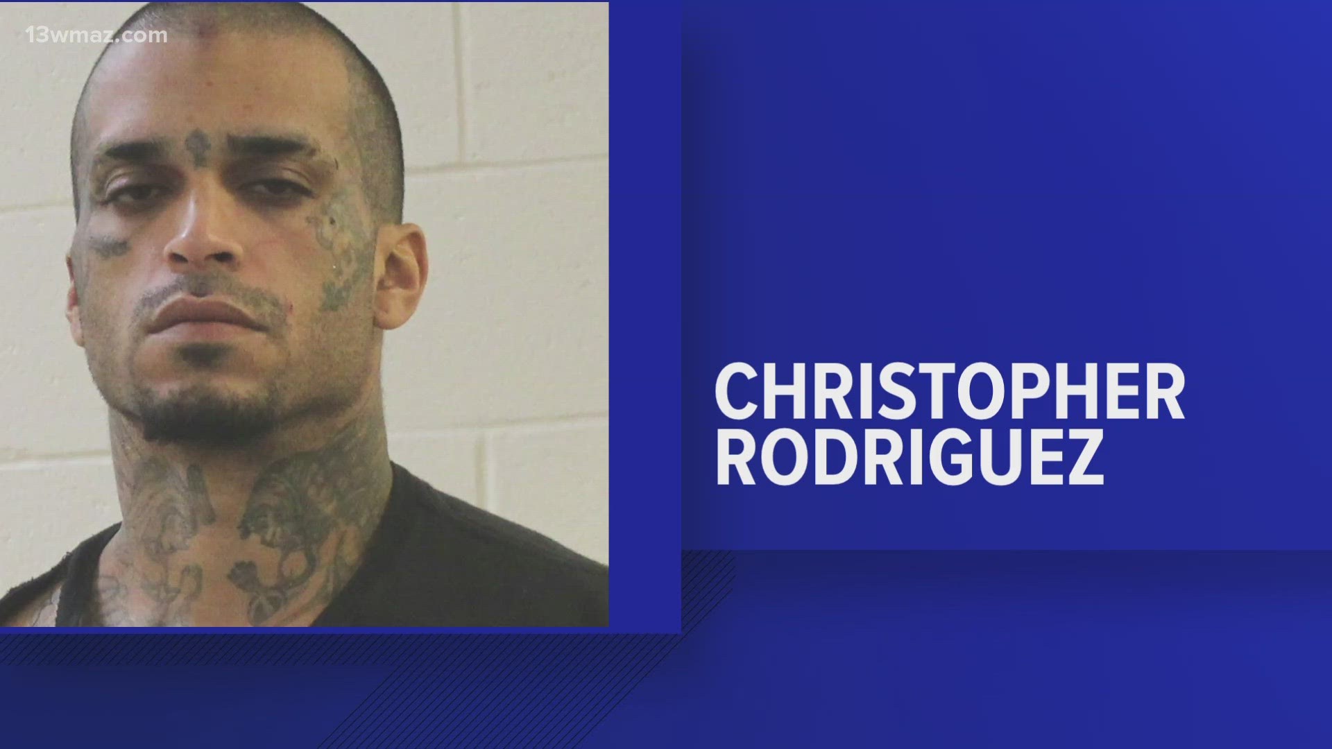 33-year-old Christopher Rodriguez was sentenced to 40 years, with the first 35 years to be served in prison and the remaining 5 years to be served on probation.