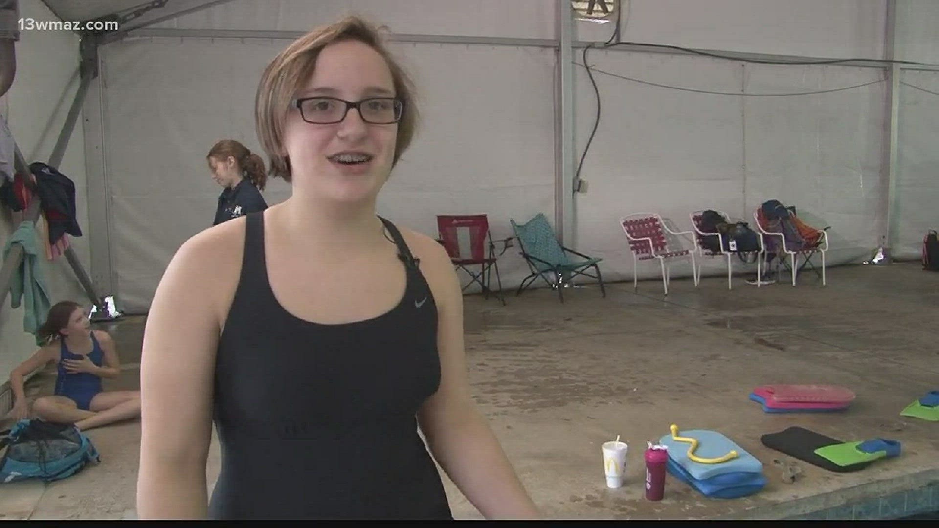 Overcoming Adversity: Macon teen amputee swims through cancer