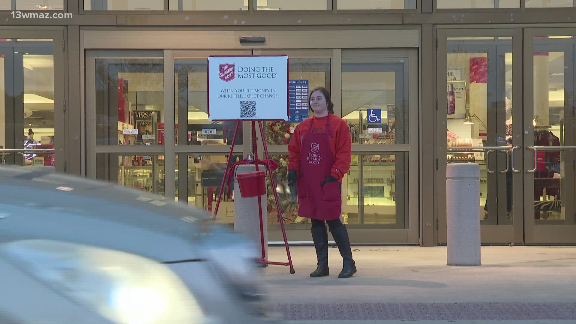 The Salvation Army wanted to give everyone the chance to donate to their red kettle fundraiser whether they had their wallet or not