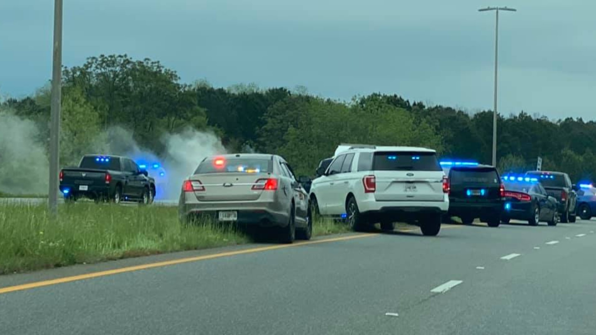 Pulaski, Houston County deputies involved car chase