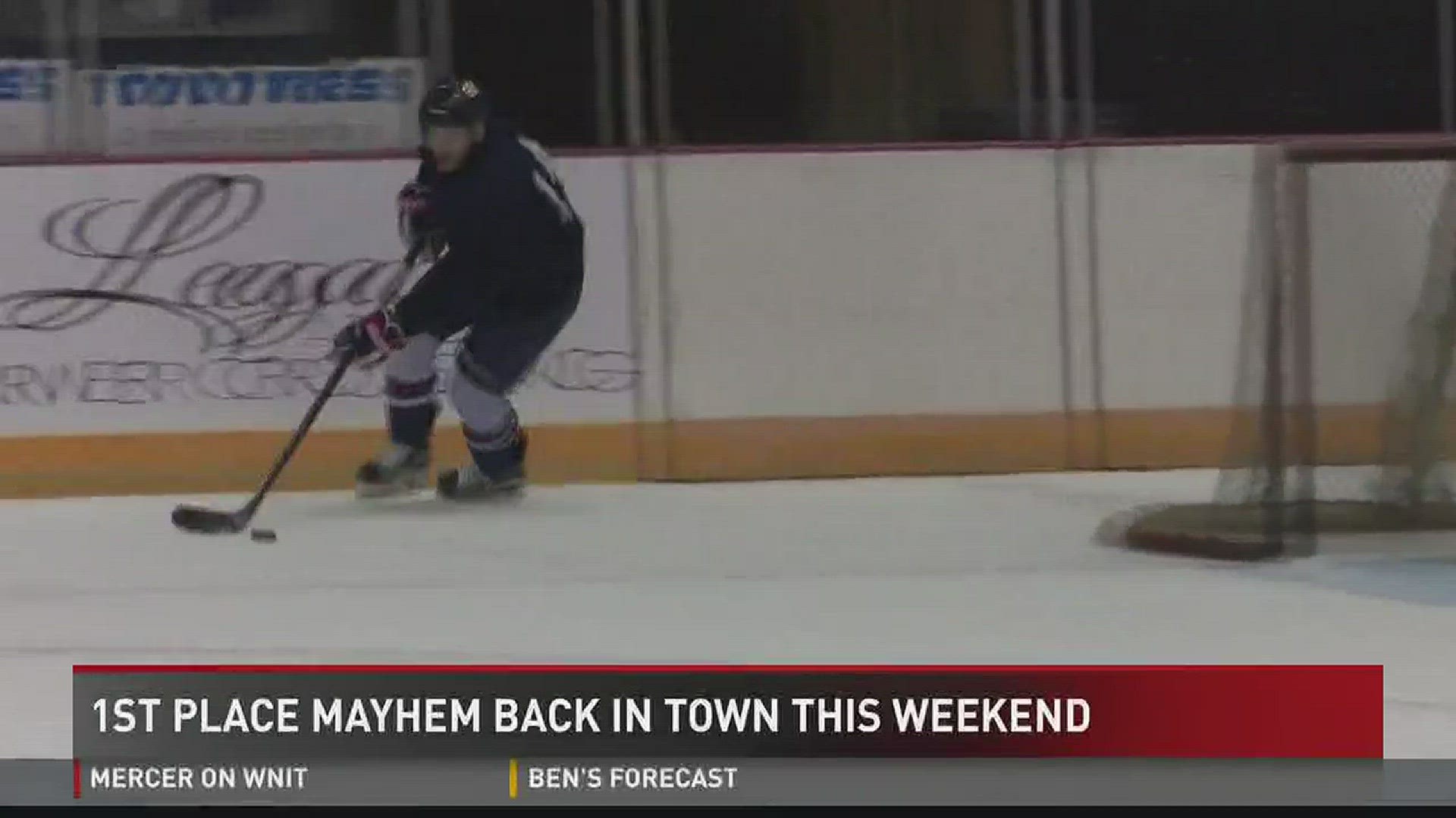 1st place Mayhem back in town this weekend