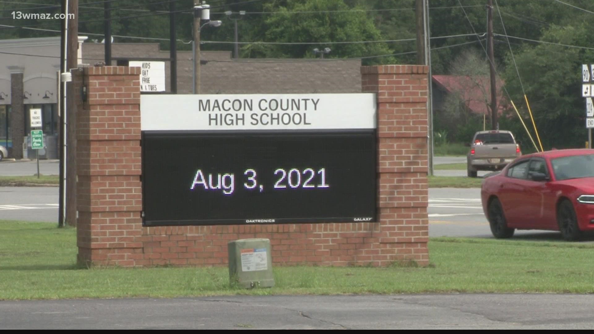 More students in Central Georgia returned to the classroom Tuesday, including those in Houston and Macon counties.