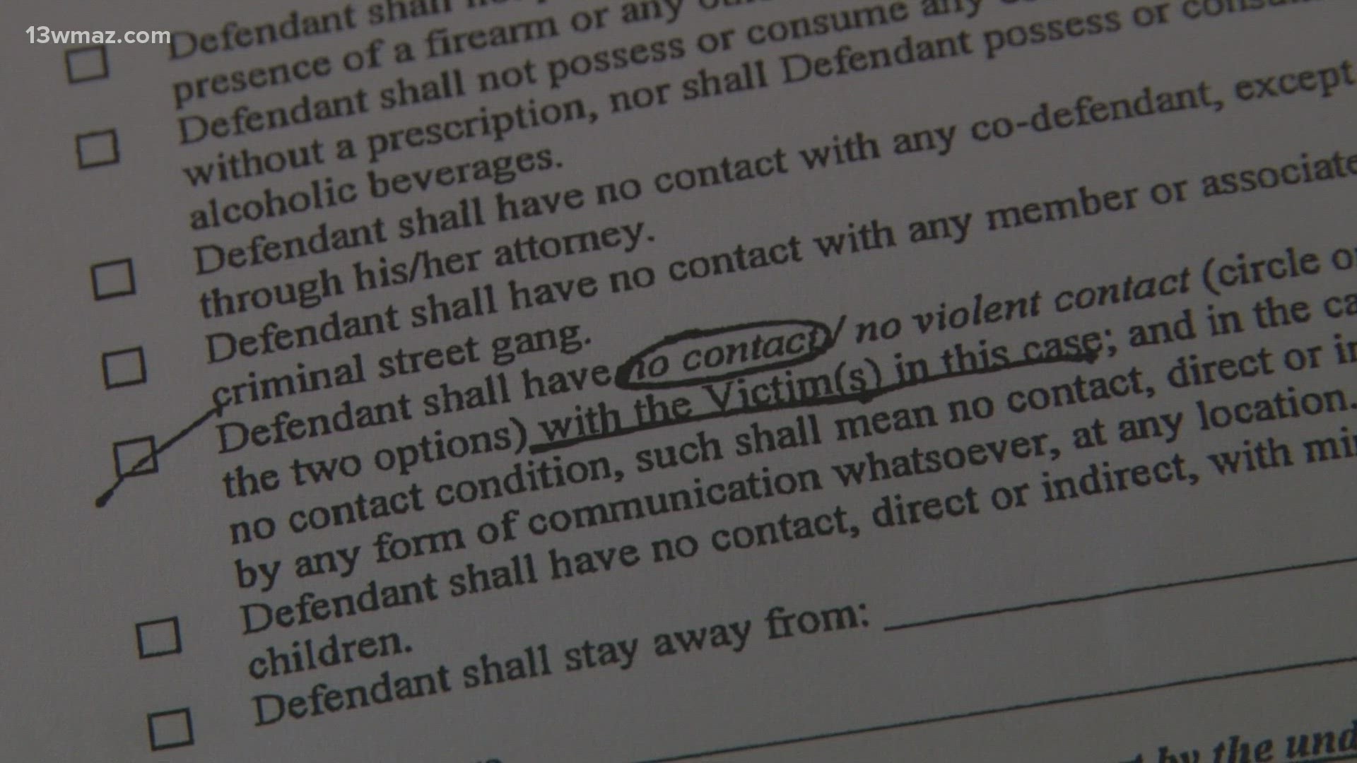 Shondrinka Walker says in December she was granted a protective order against her neighbor, but he continued to harass and threaten her despite it.