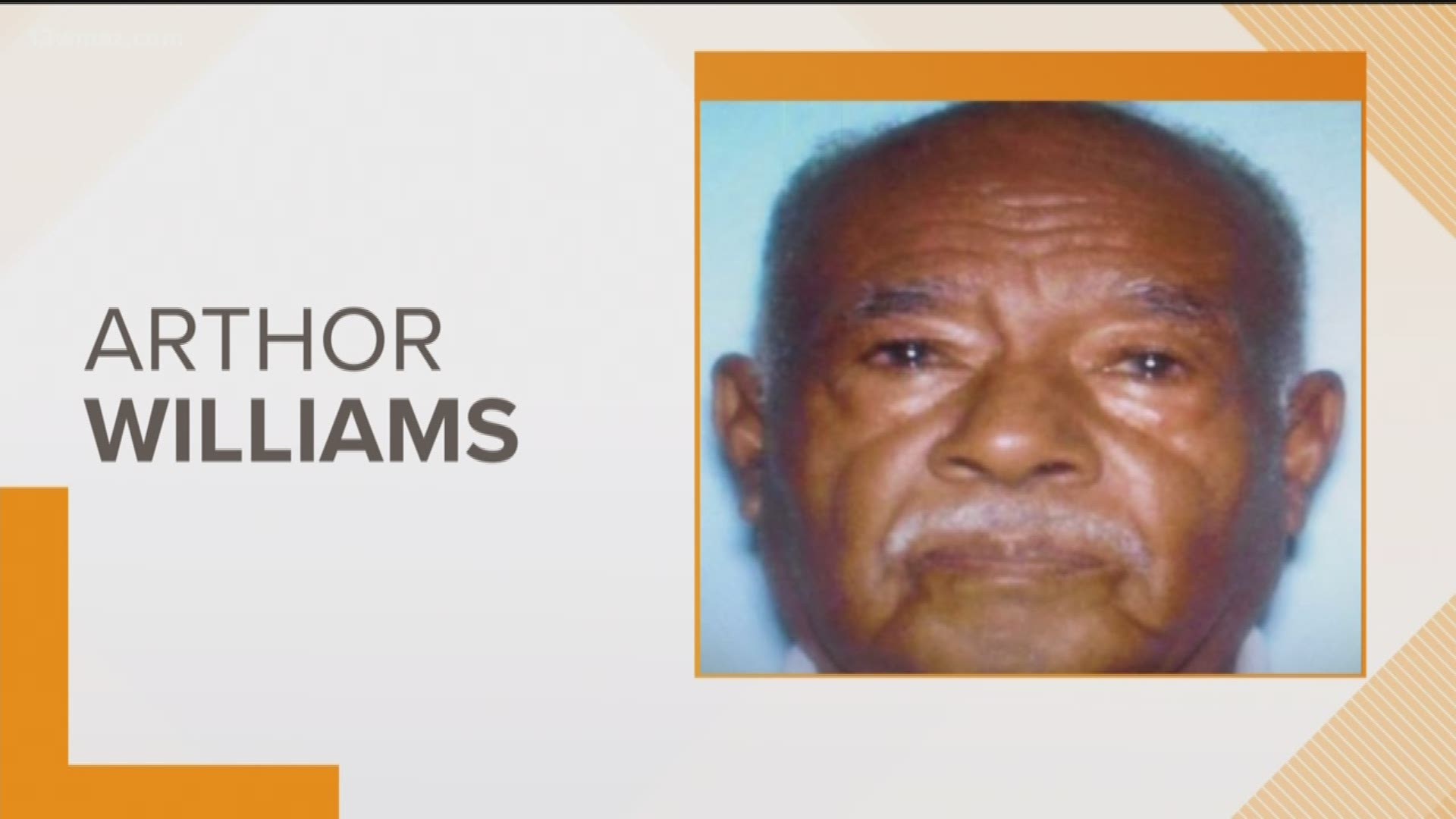 82-year-old Arthor Williams was last seen on Balls Church Road on Friday. Anyone with information should call the Wilkinson County Sheriff's Office at 478-946-2411.