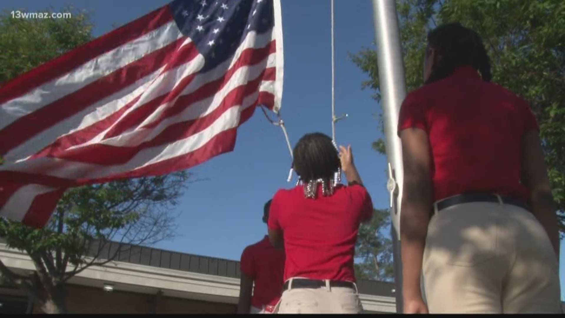 Most schools have a flagpole outside, but Hartley Elementary's Junior Leadership Corps learns lessons about the flag that go beyond the classroom making them our school of the week.