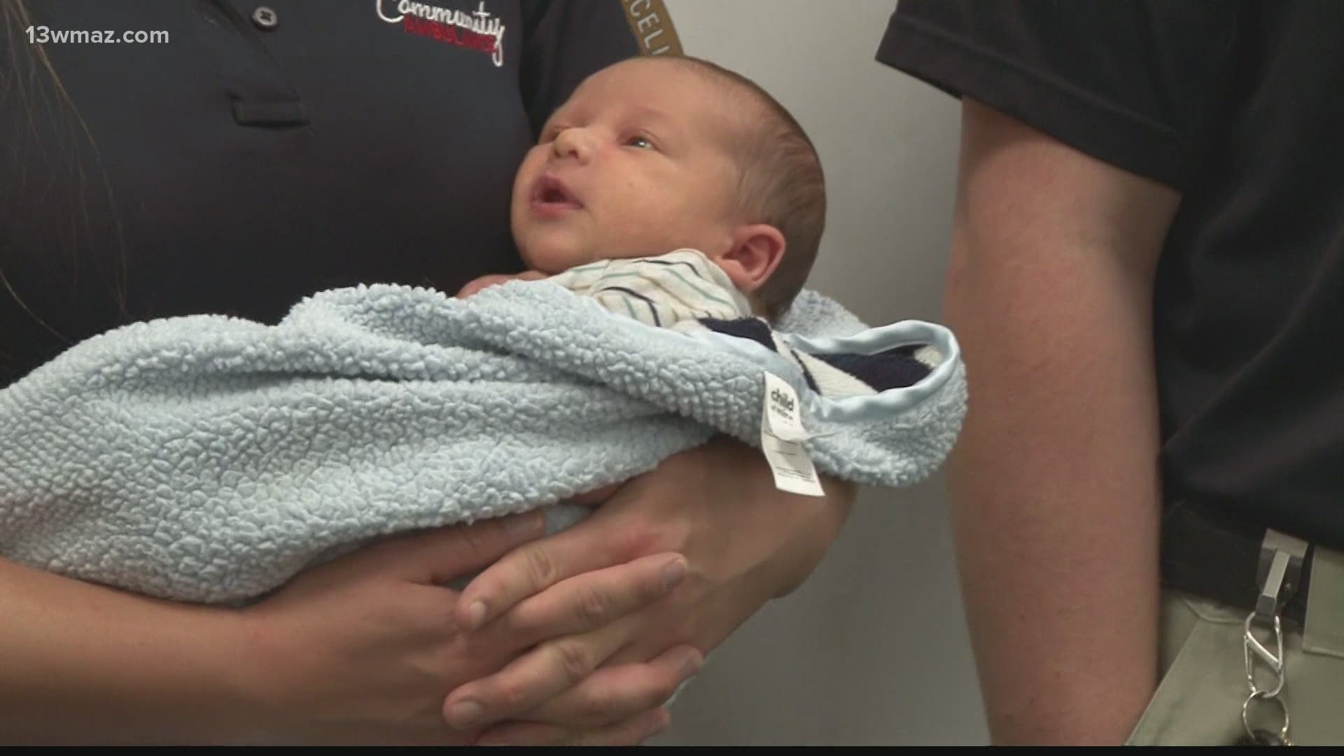 Thanks to one phone call with Community Ambulance, Christopher and Chasity Lester brought their baby into the world right at home