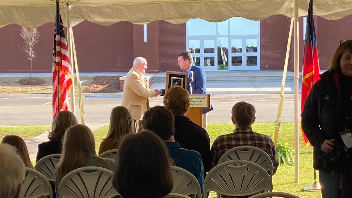 National Fairgrounds dedicates new arena to Sonny Perdue