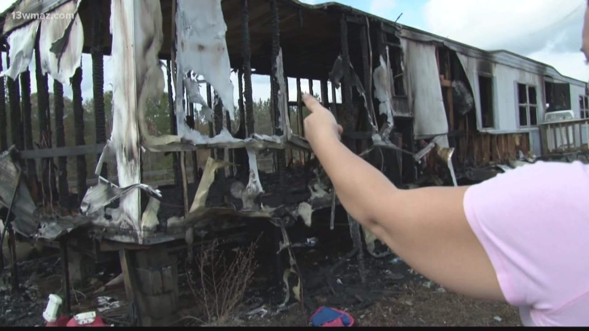 A Telfair County family's week got off to a rough start with a fire that destroyed their home. The Smith family is rebuilding with some help from neighbors.