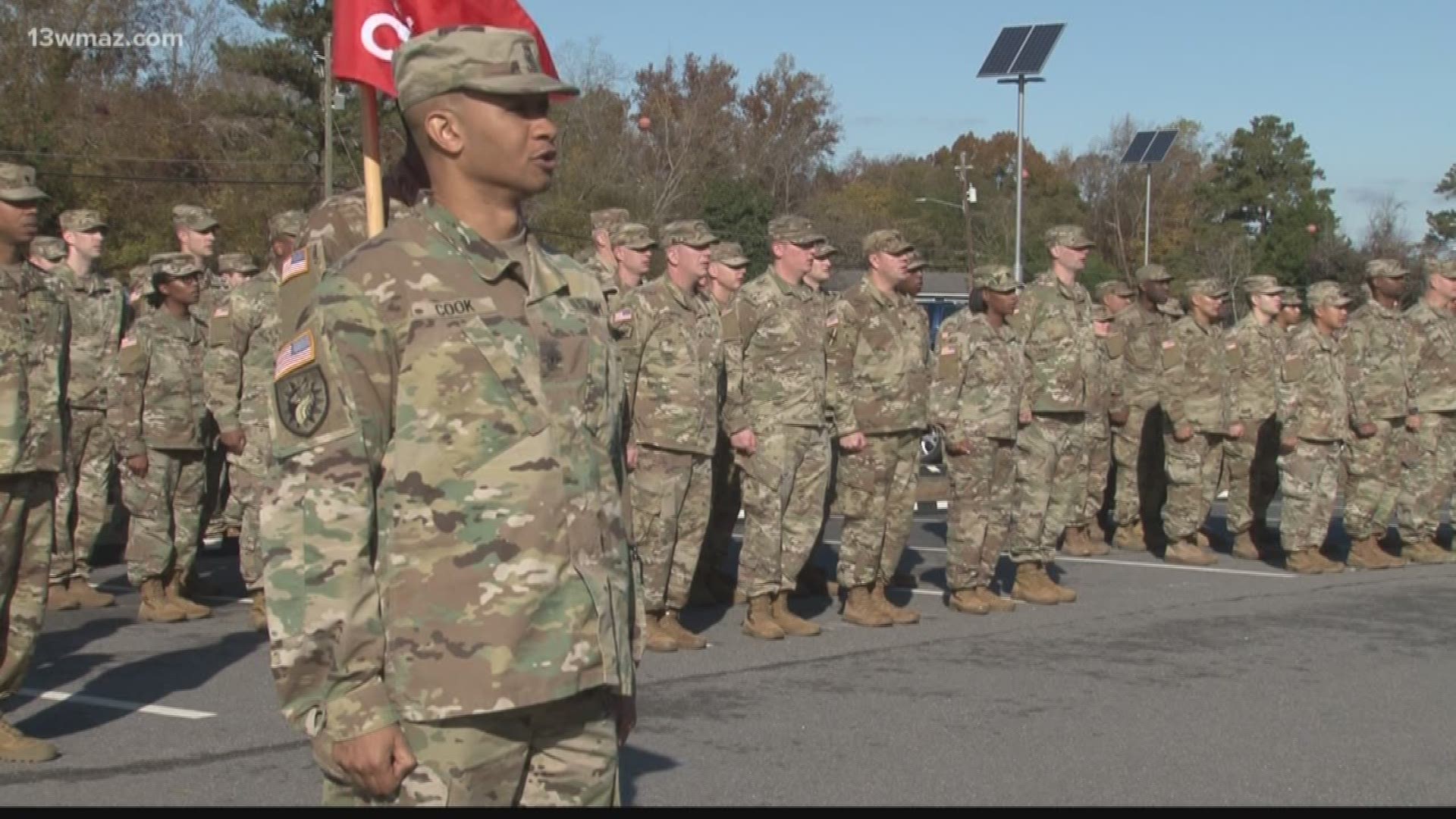 48th Brigade says 'goodbye' to Macon and their families