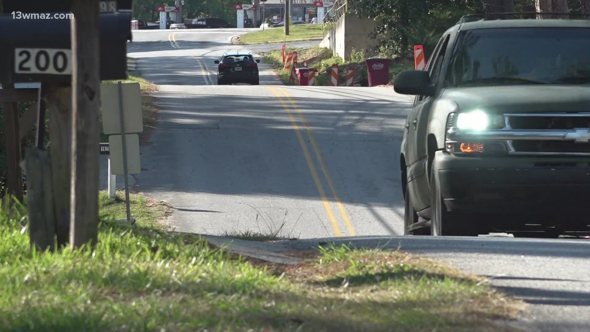 Neighbors say the road conditions on Pine Hill Drive are worse than when the construction started.