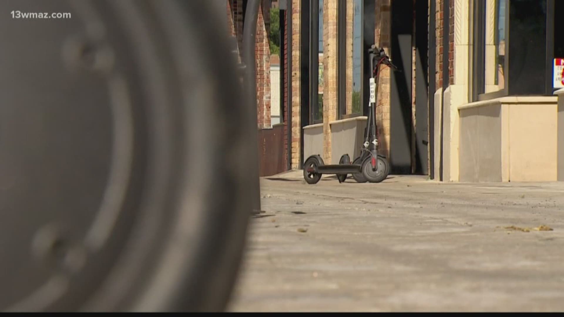 Bibb commissioners discussing Bird scooters