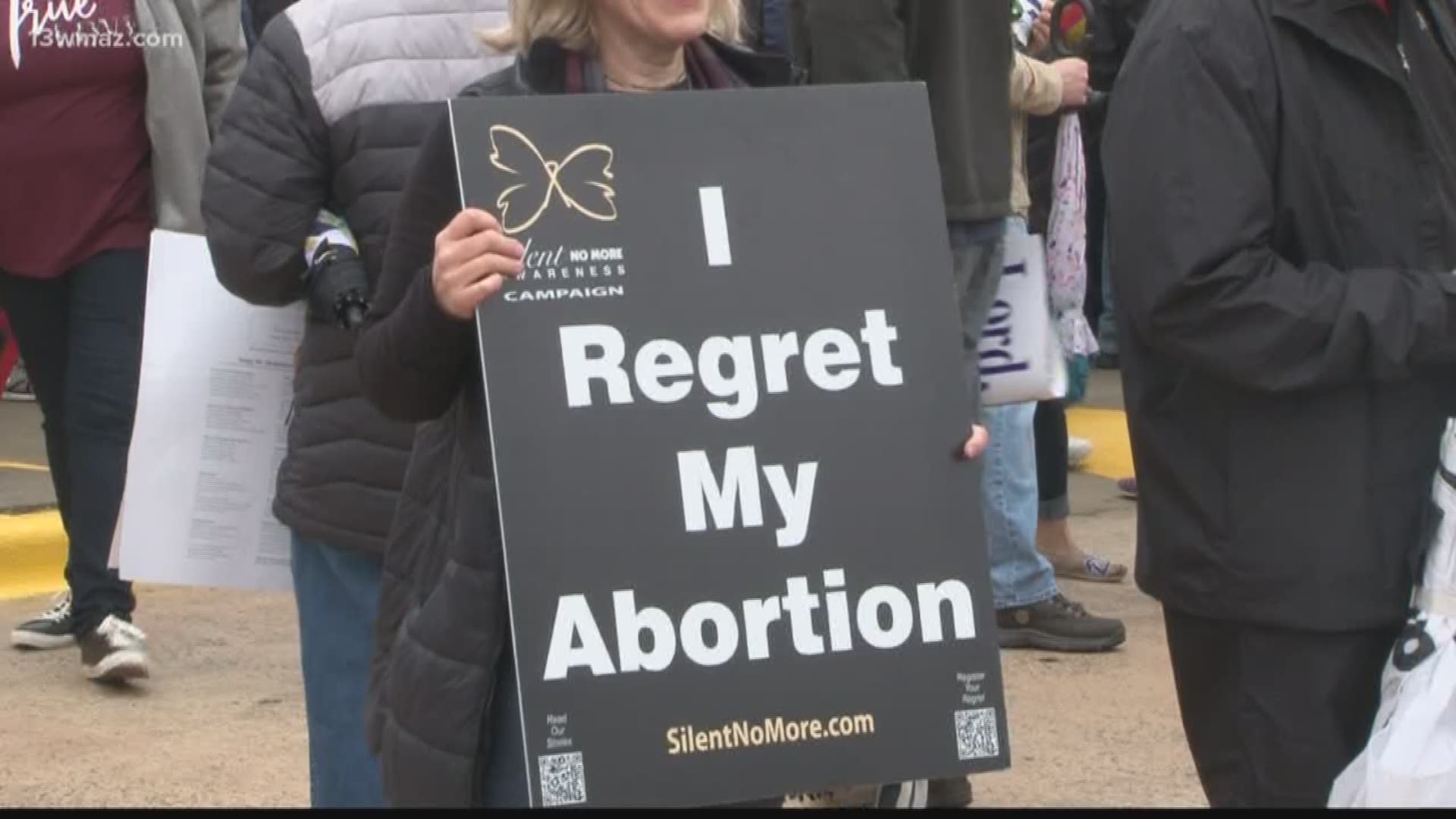 For the 5th year, the March for Life was sponsored by Macon's Kolbe Center, an anti-abortion organization.