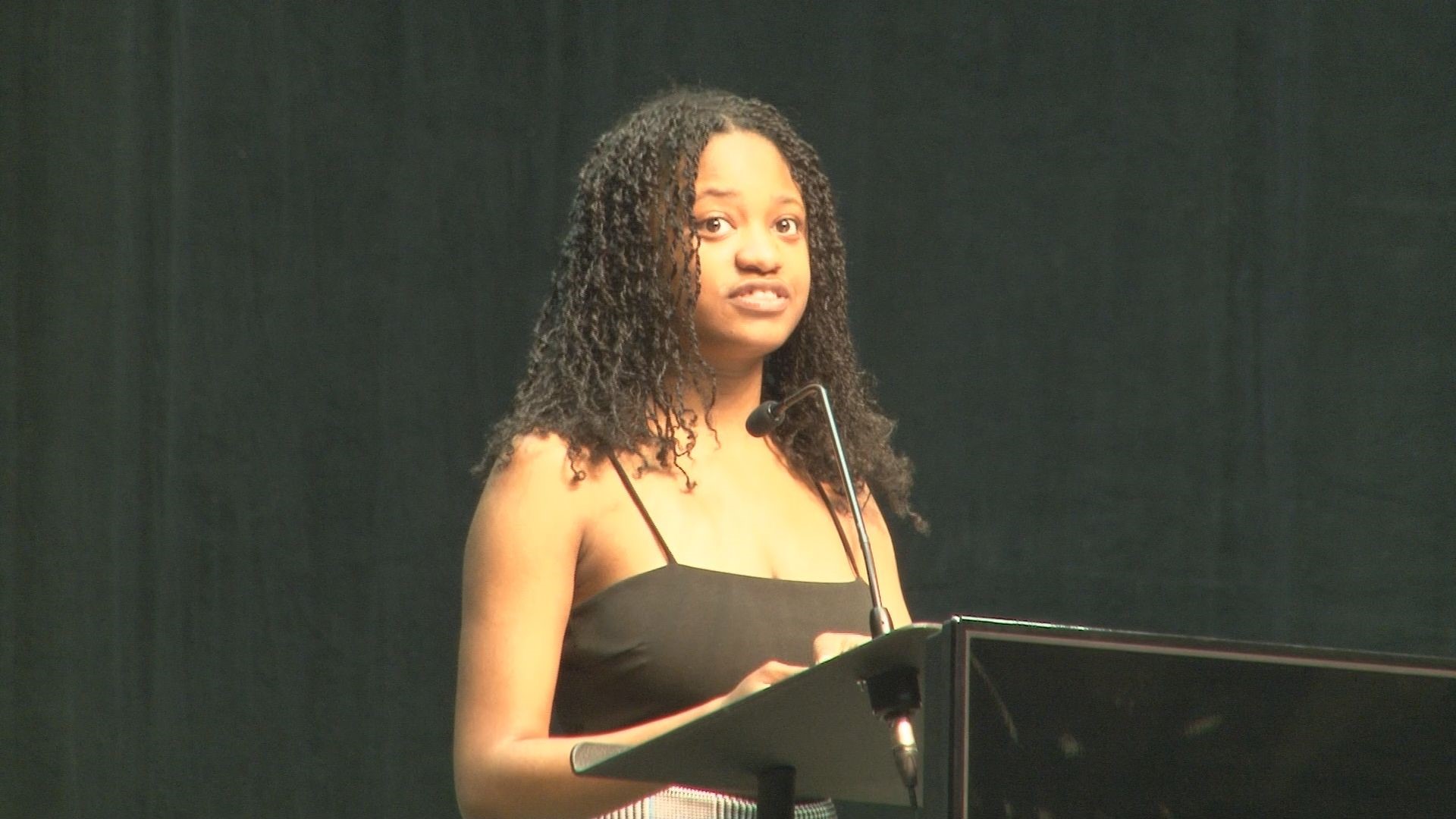 Northeast High School graduate Kennedy Randall shared her personal struggles and how she finished on top during her graduation speech.