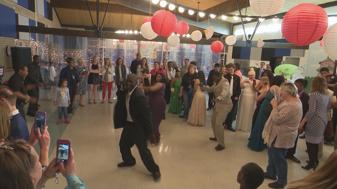 Academy for the Blind students celebrate prom