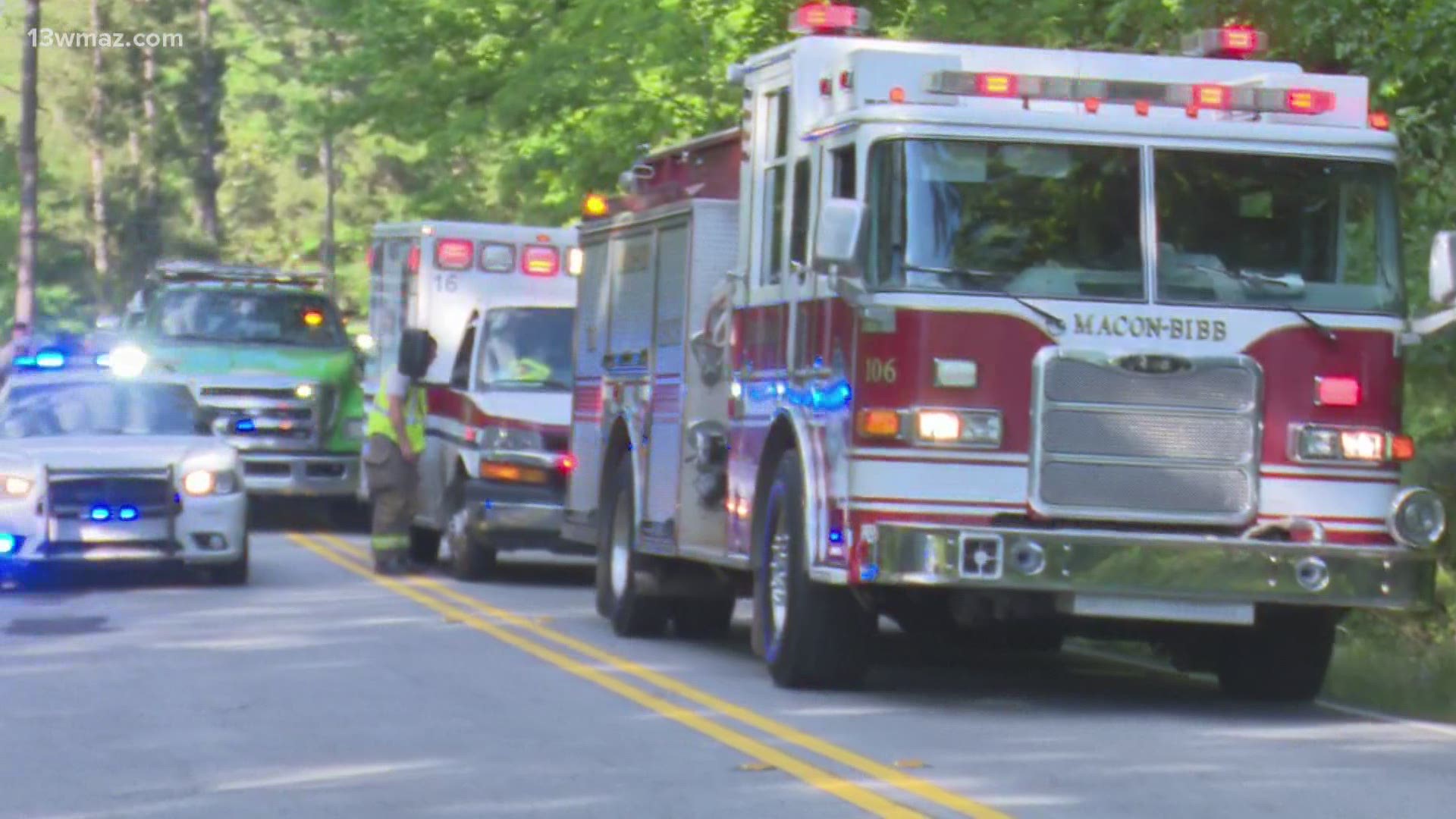 She was found in her car, which was wrecked deep in the woods off of Lower Thomaston Road.