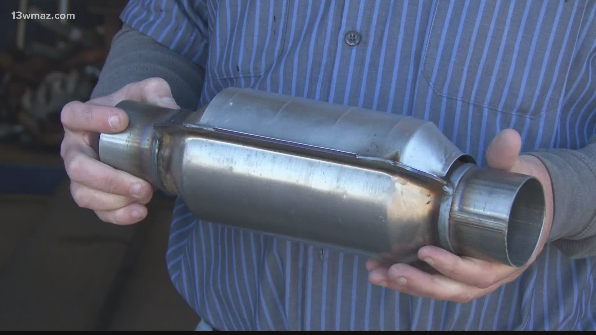 In the past two months, nearly as many catalytic converters have been stolen as in all of 2020, police say.