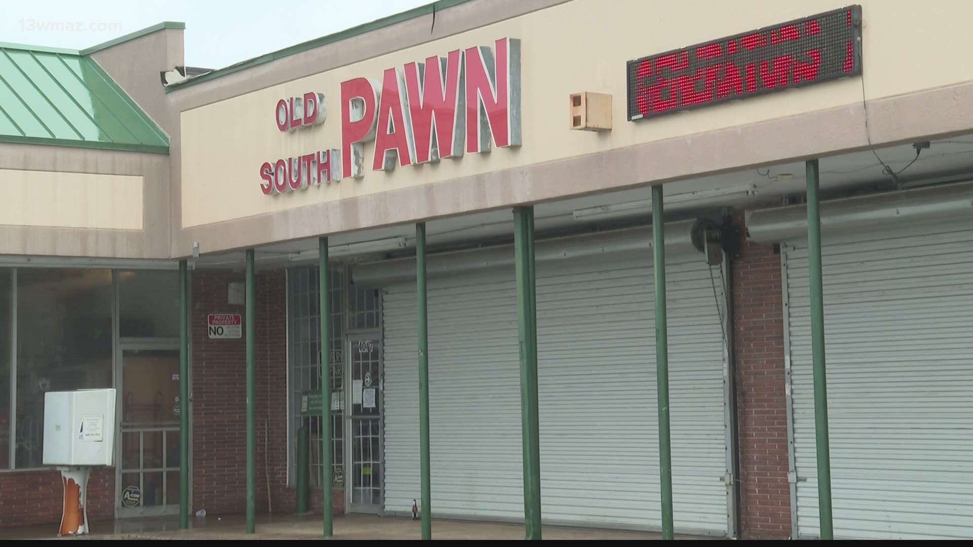 The moratorium on pawn shops is for up to 6 months while the ban on new liquor stores is indefinite.