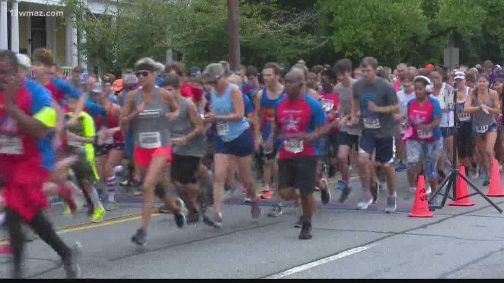 Runners take their marks for annual Macon Labor Day Road Race