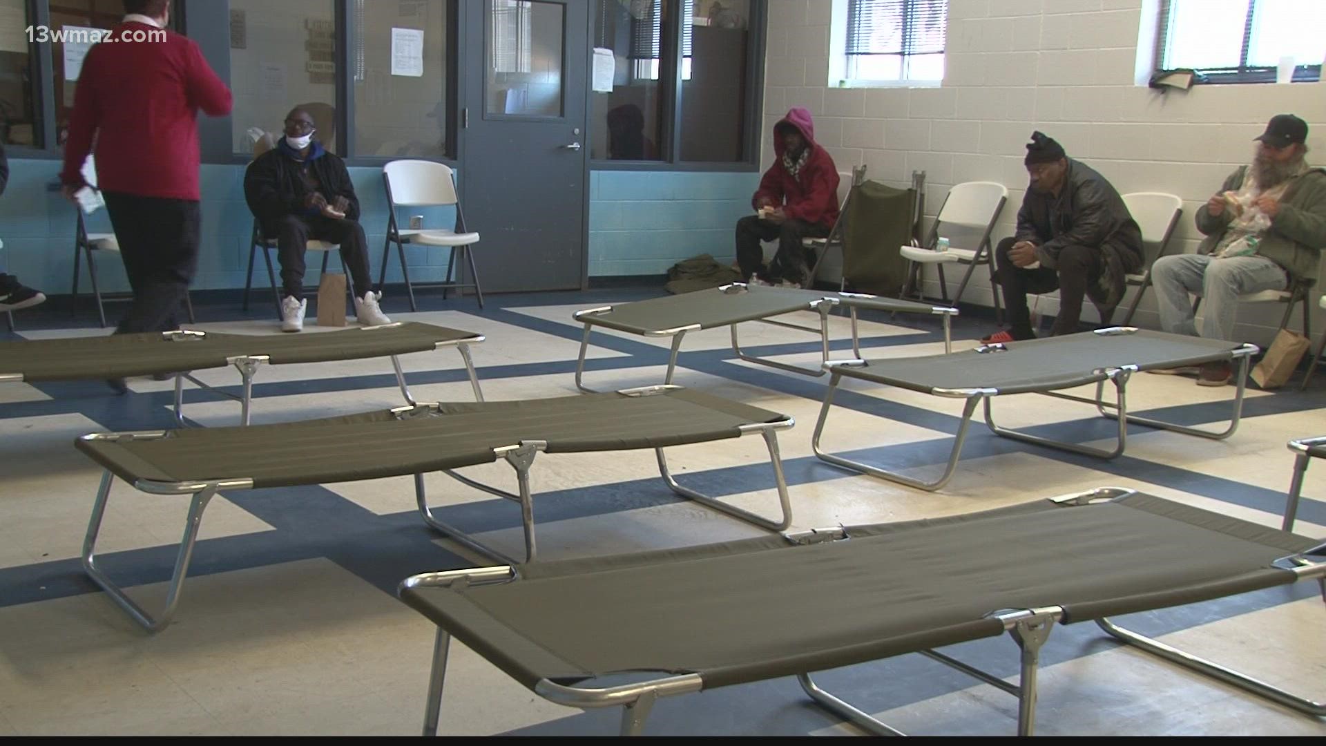 Freezing temperatures can become a matter of safety for the homeless population. In Macon, nonprofit organizations are making sure no one gets left out in the cold.