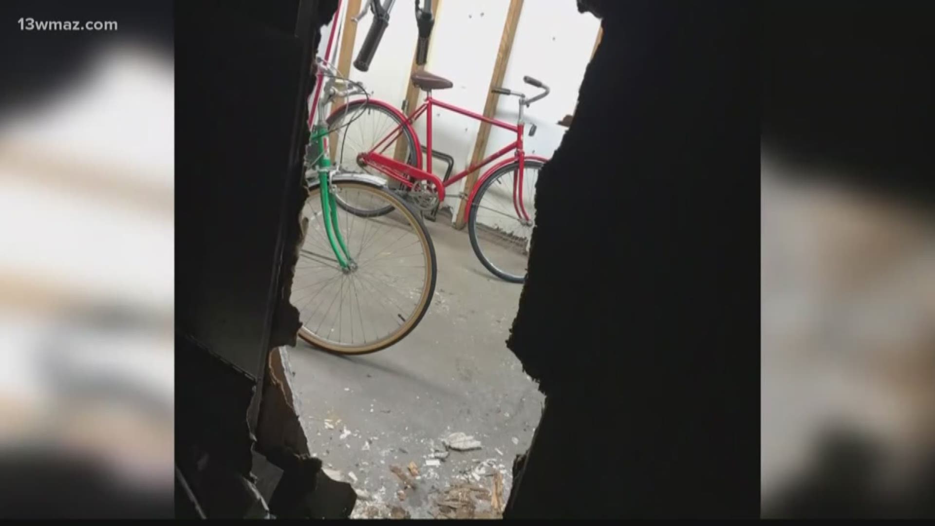 Somebody broke into Bike Tech Macon overnight and made off with maybe as much as $2,000 worth of goods and cash.