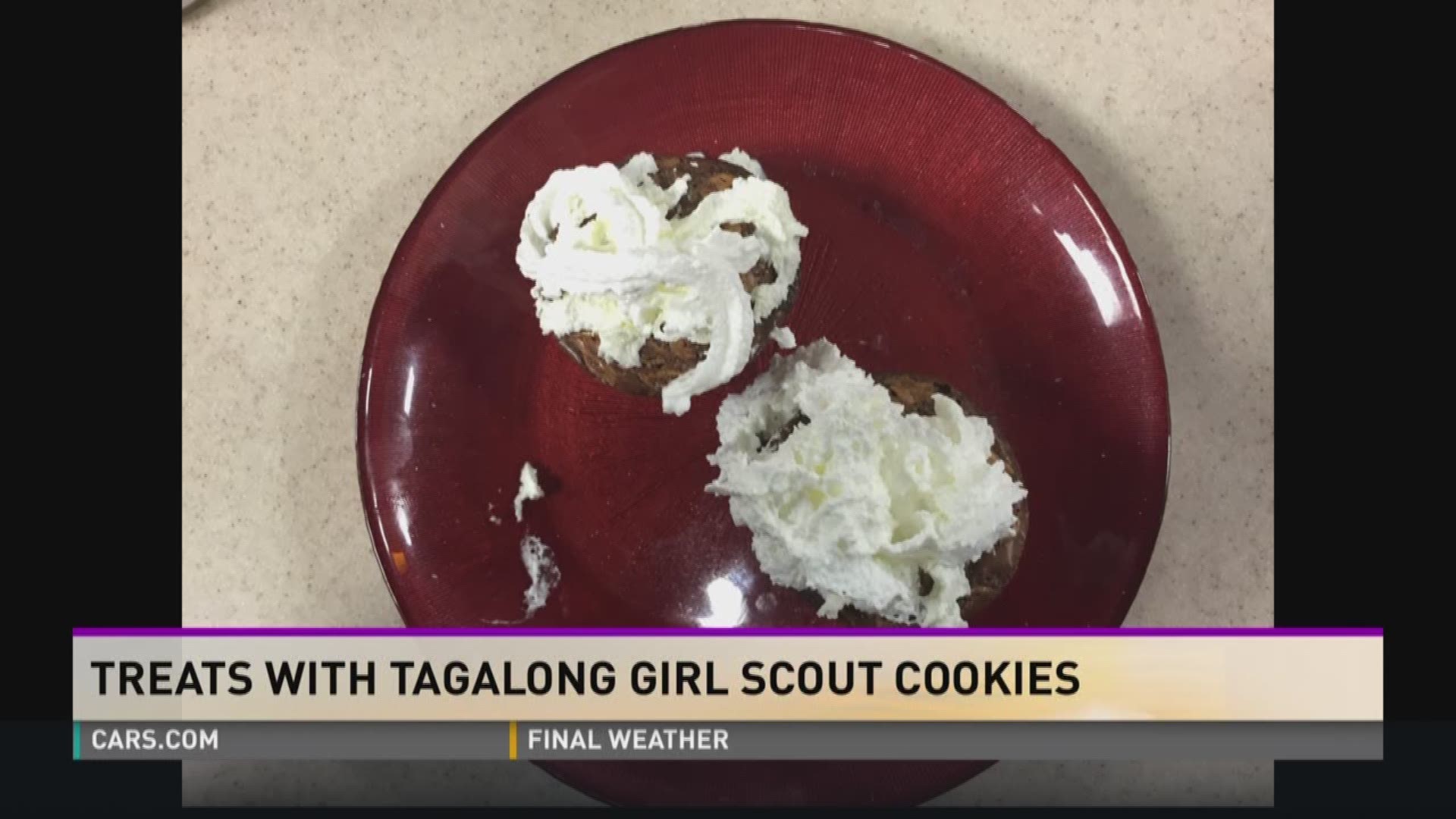 Treats with Tagalong Girl Scout Cookies