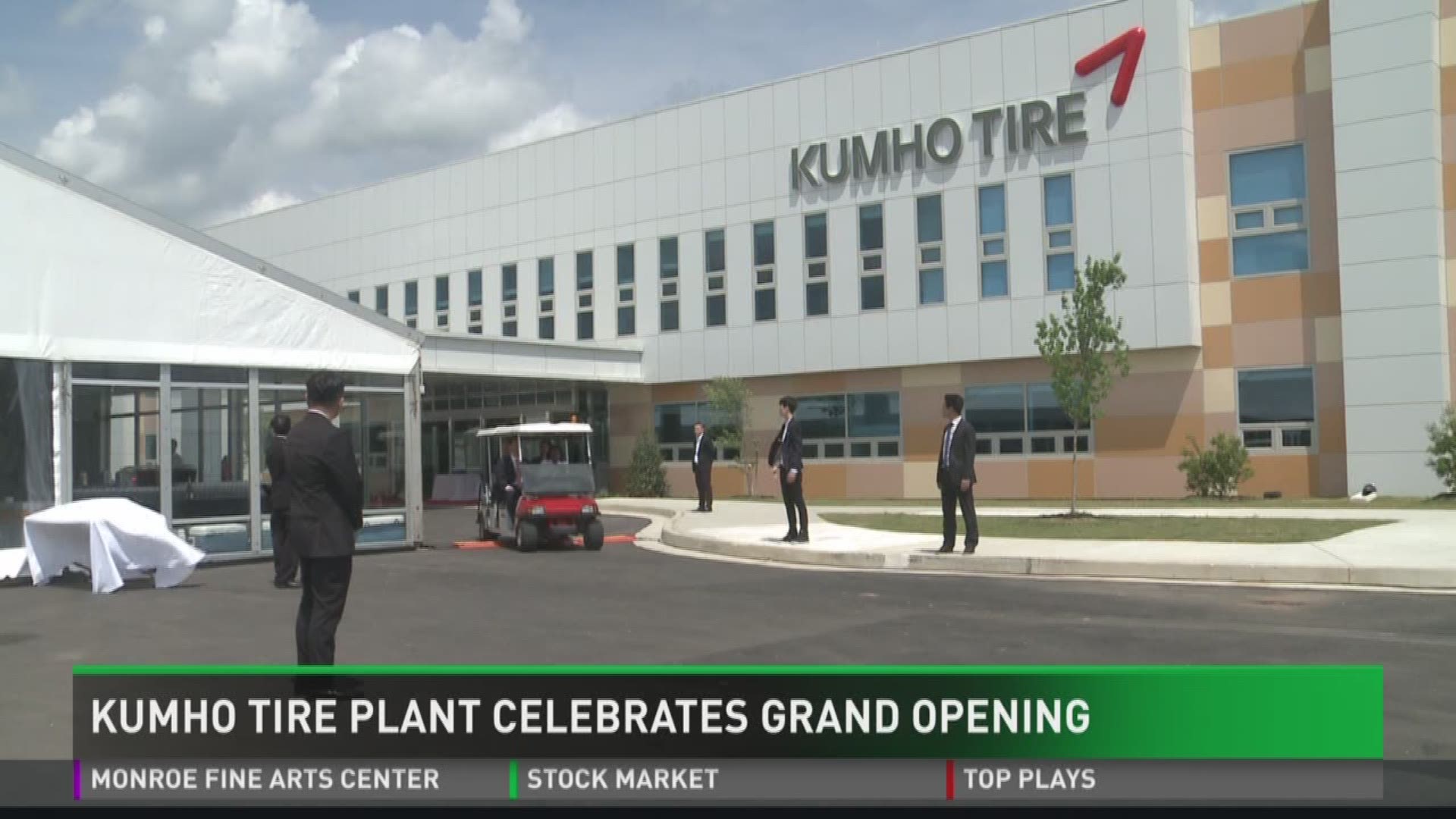 Kumho Tire plant celebrates grand opening