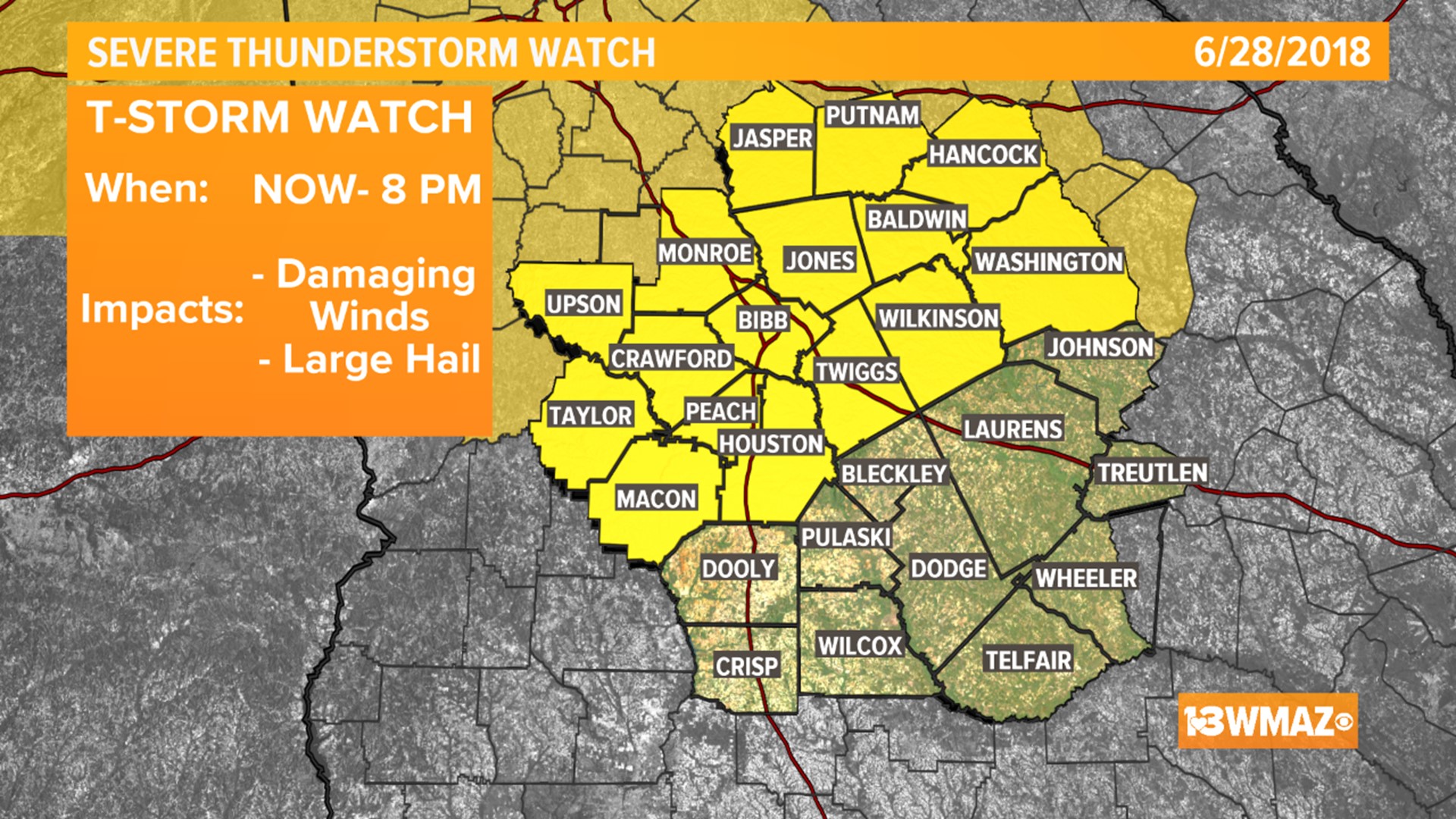 Timeline When Should We Expect Severe Storms On Thursday