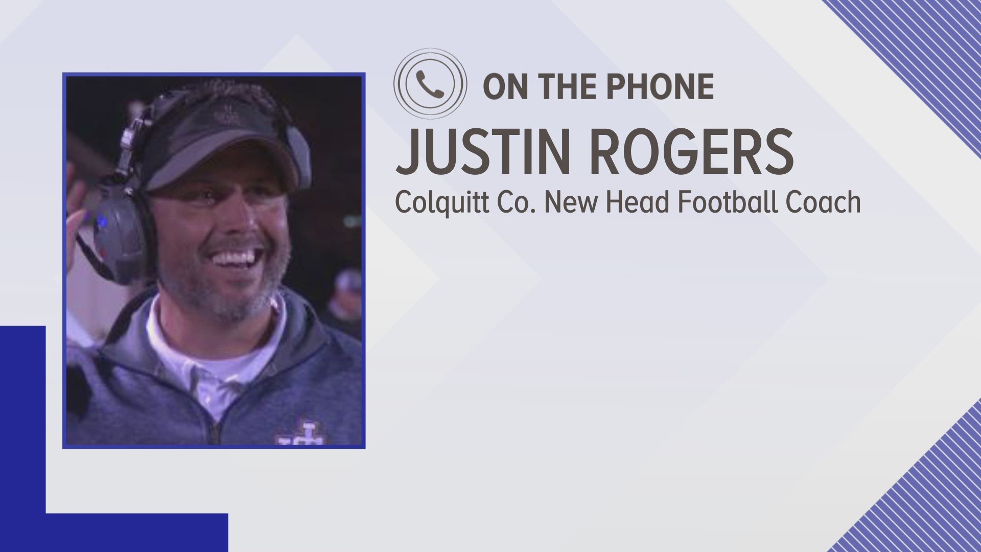 Jones County head football coach Justin Rogers is leaving Gray after a 5-year stay.