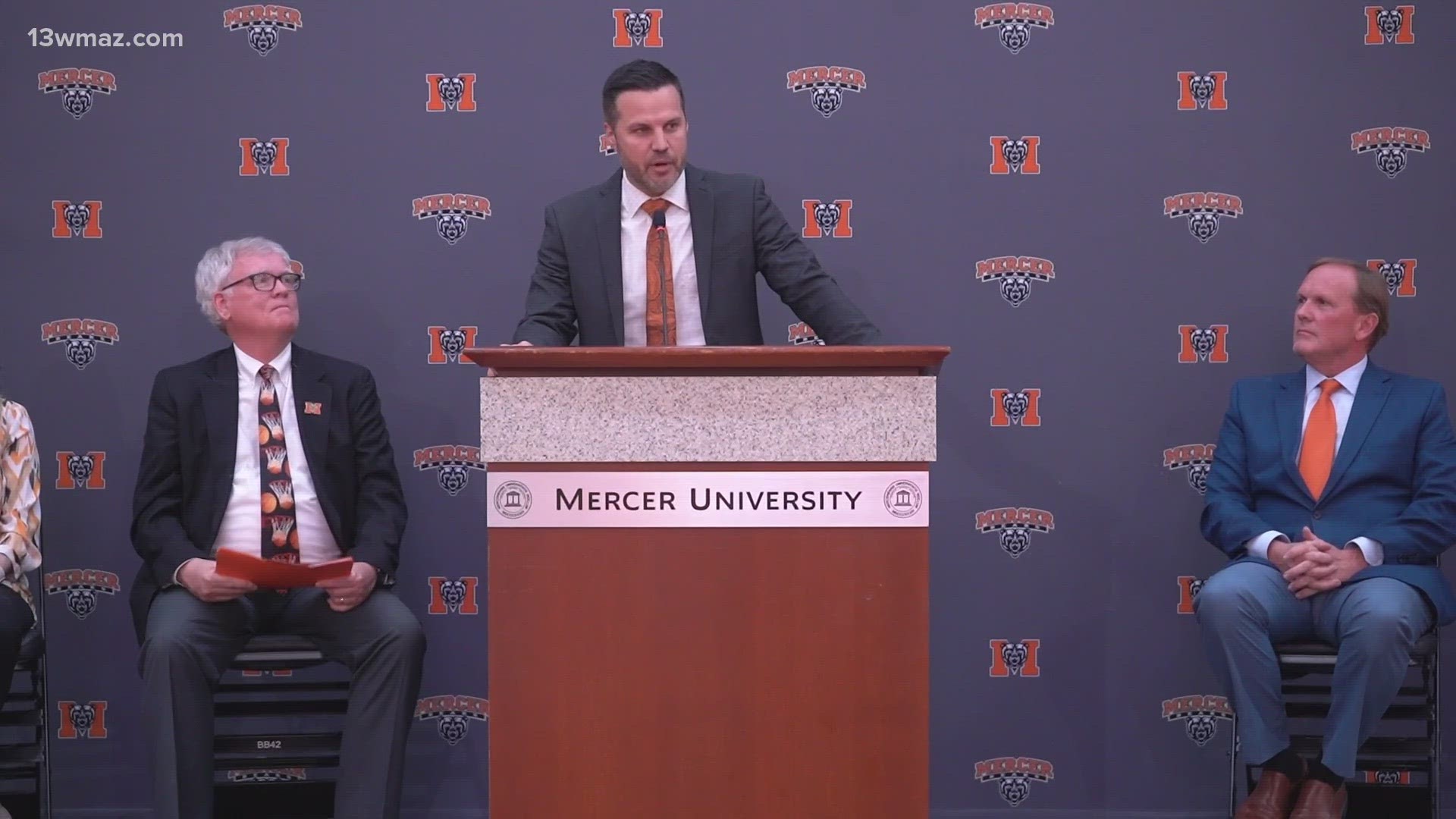 They introduced the new coach before the media and the community Friday night.