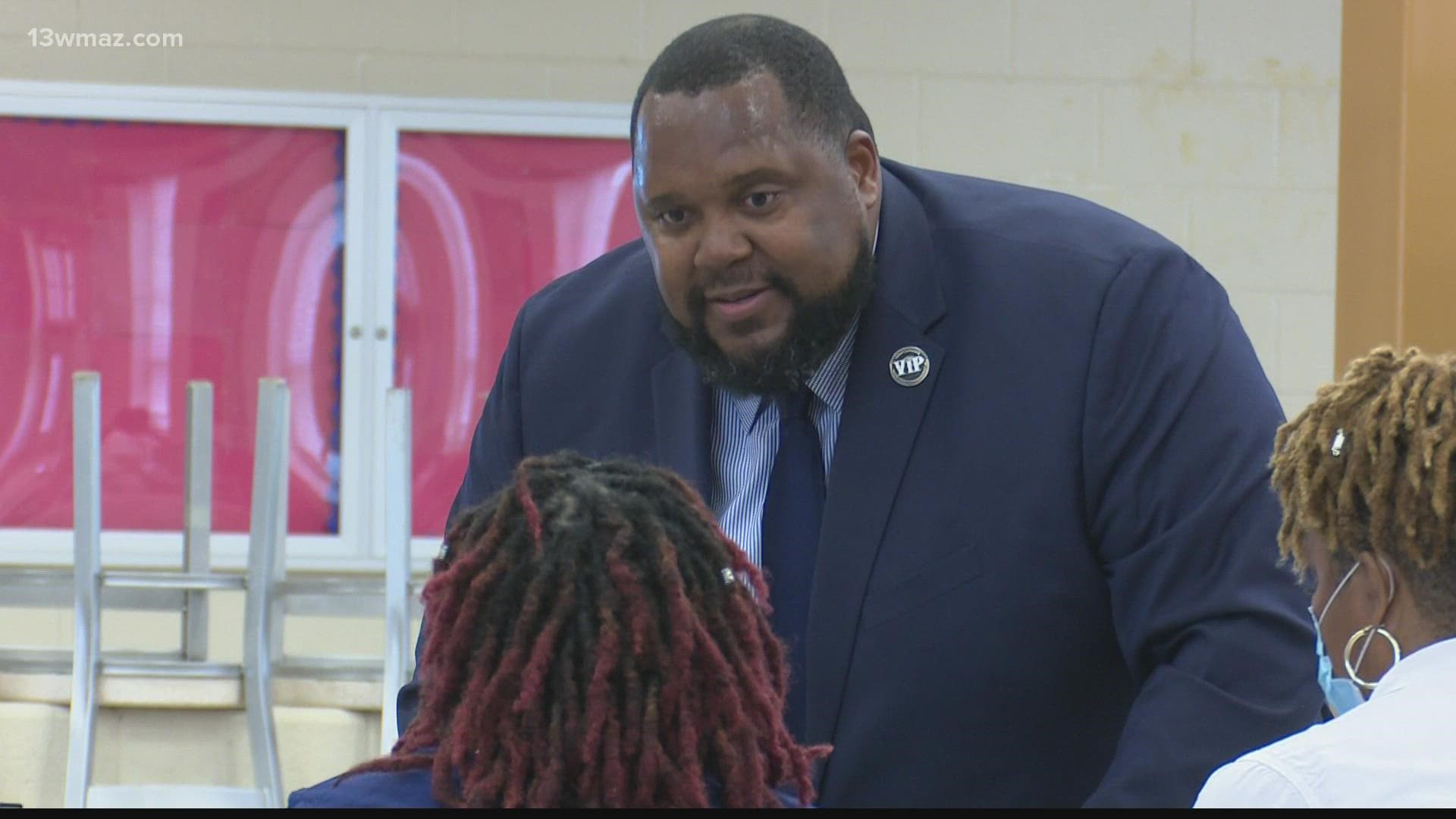 Principal Bernard Young previously served as the assistant principal at Southwest High School